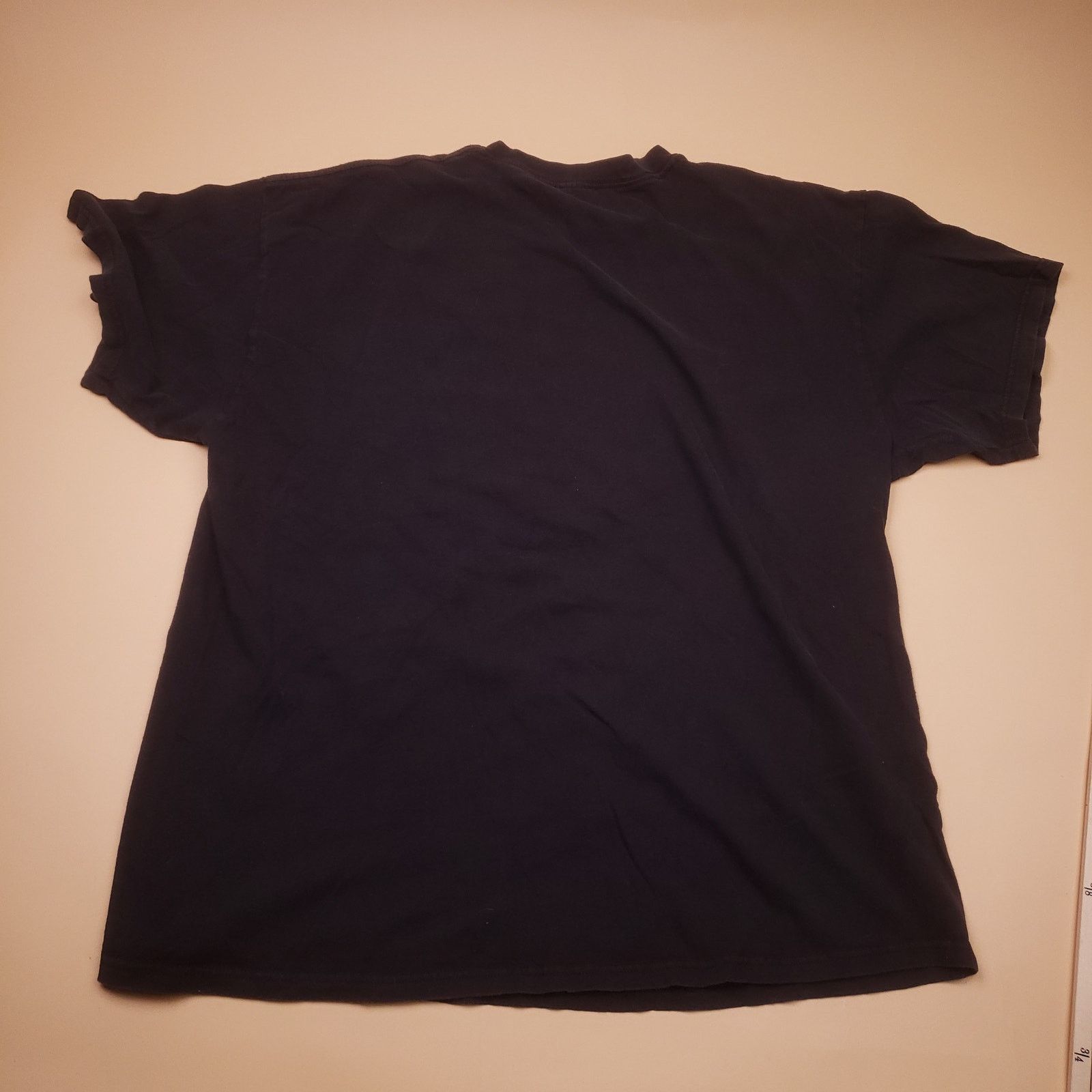 Vintage Vtg y2k Dragon Fantasy Gothic Blackout Distress Golem tee Size US L / EU 52-54 / 3 - 5 Thumbnail