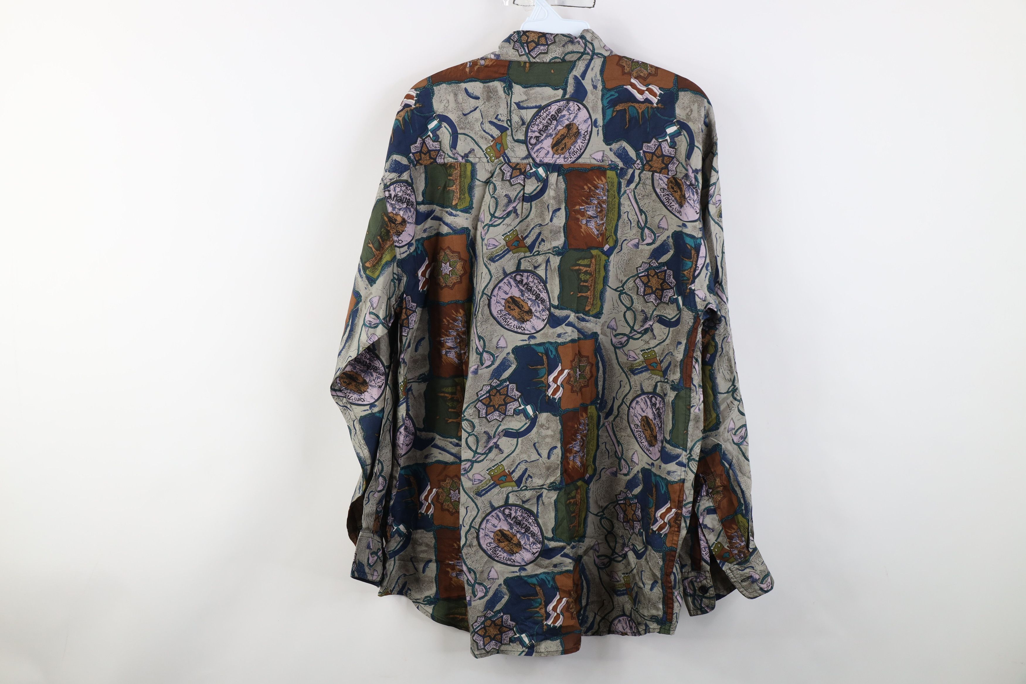 Vintage Vintage 90s Streetwear Boat Silk Collared Button Shirt Size US M / EU 48-50 / 2 - 9 Thumbnail