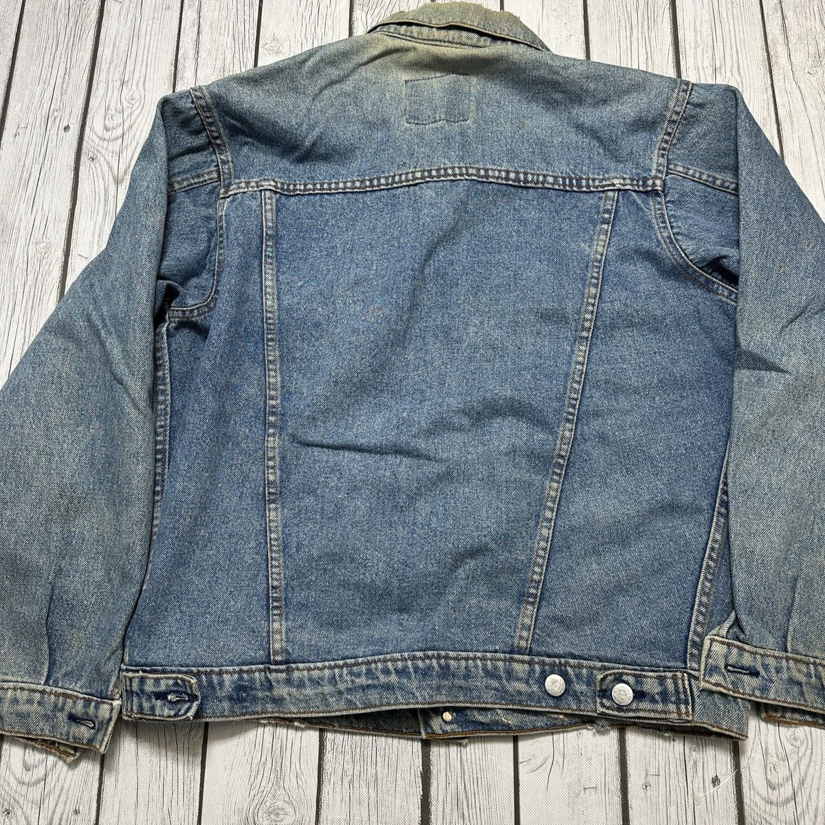 Vintage Vintage Atomic City denim jacket Size US L / EU 52-54 / 3 - 4 Thumbnail