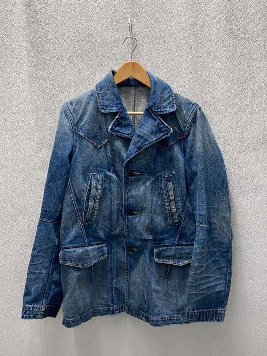 Number (N)ine SS07 Western Panel Aged Denim Jacket Size US L / EU 52-54 / 3 - 1 Thumbnail