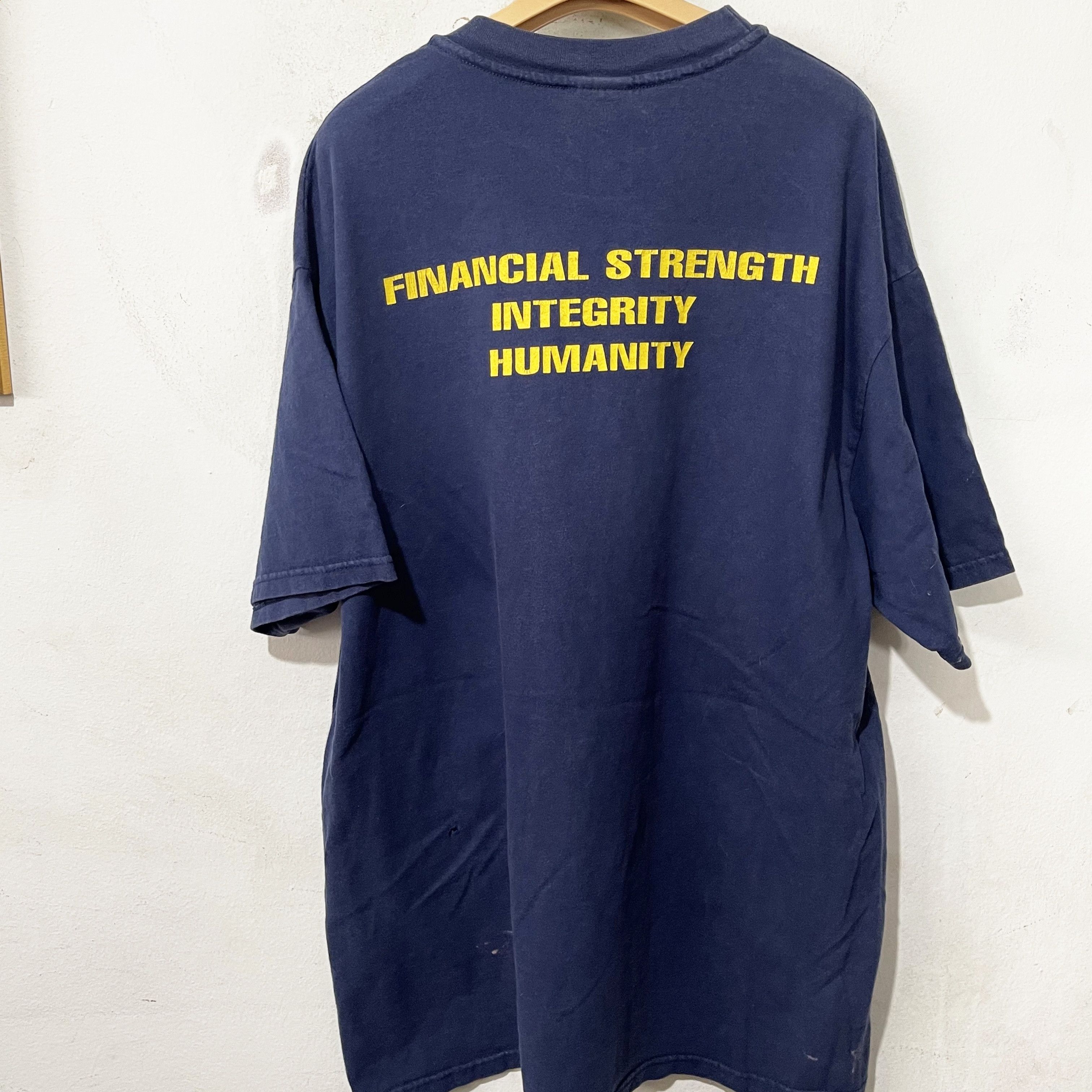 Vintage Vintage 90s New York Life T-Shirt Size US XL / EU 56 / 4 - 3 Thumbnail