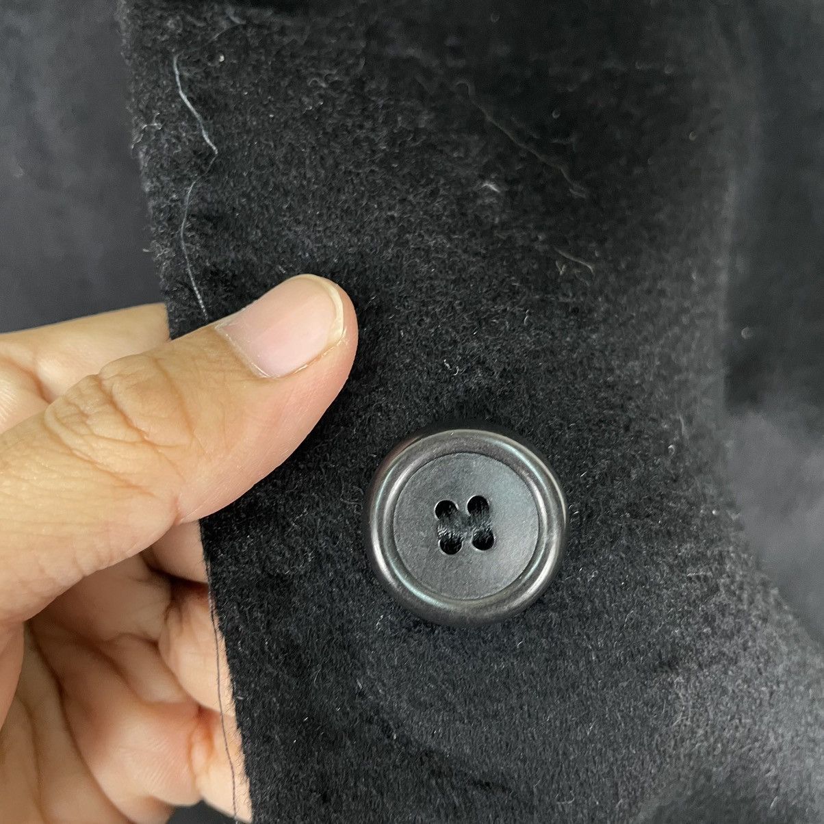 Designer × Max Mara 💥MAX MARA STUDIO BLACK PARKA JACKET Size S / US 4 / IT 40 - 15 Thumbnail