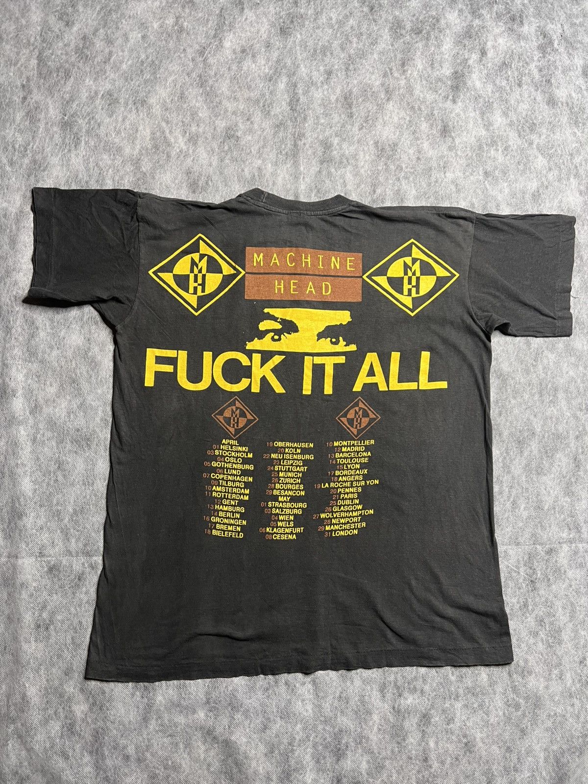 Band Tees Vintage 90s Machine Head Band Metal T-Shirt Size US L / EU 52-54 / 3 - 2 Thumbnail