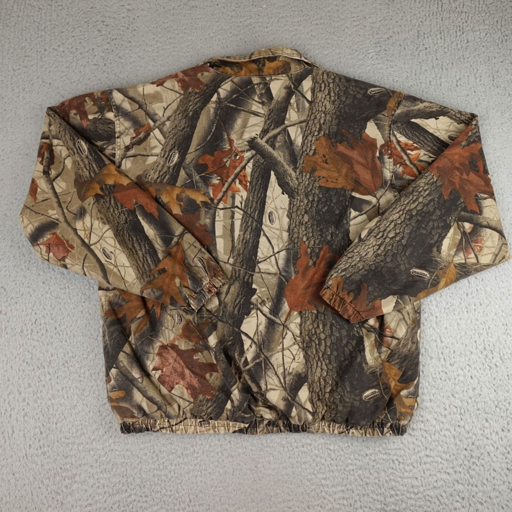 Vintage VINTAGE Wells Creek Outfitters Jacket Mens Large Green Camo Hunting Mossy Oak Size US L / EU 52-54 / 3 - 6 Thumbnail