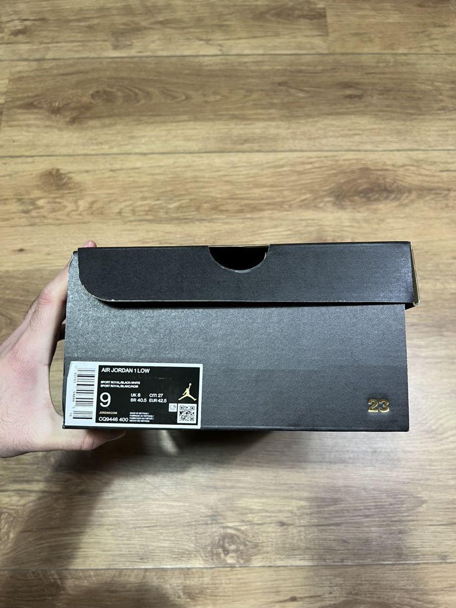 Jordan Brand Jordan 1 low Royal Toe Size US 9 / EU 42 - 9 Thumbnail