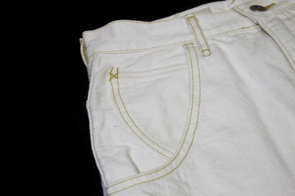 Kapital Kapital Japan Sarouel Pants Denim Jeans Cinch Back White Size US 28 / EU 44 - 3 Thumbnail
