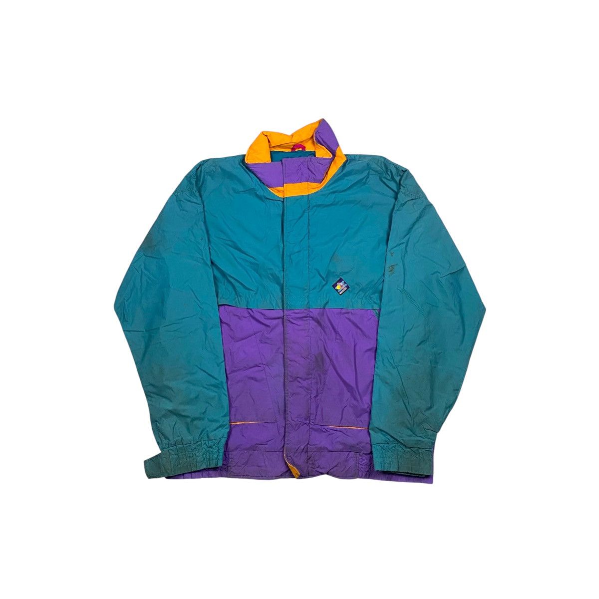 Woolrich Woolen Mills Vintage 90s Woolrich Colour Block Jacket Size US XL / EU 56 / 4 - 1 Thumbnail