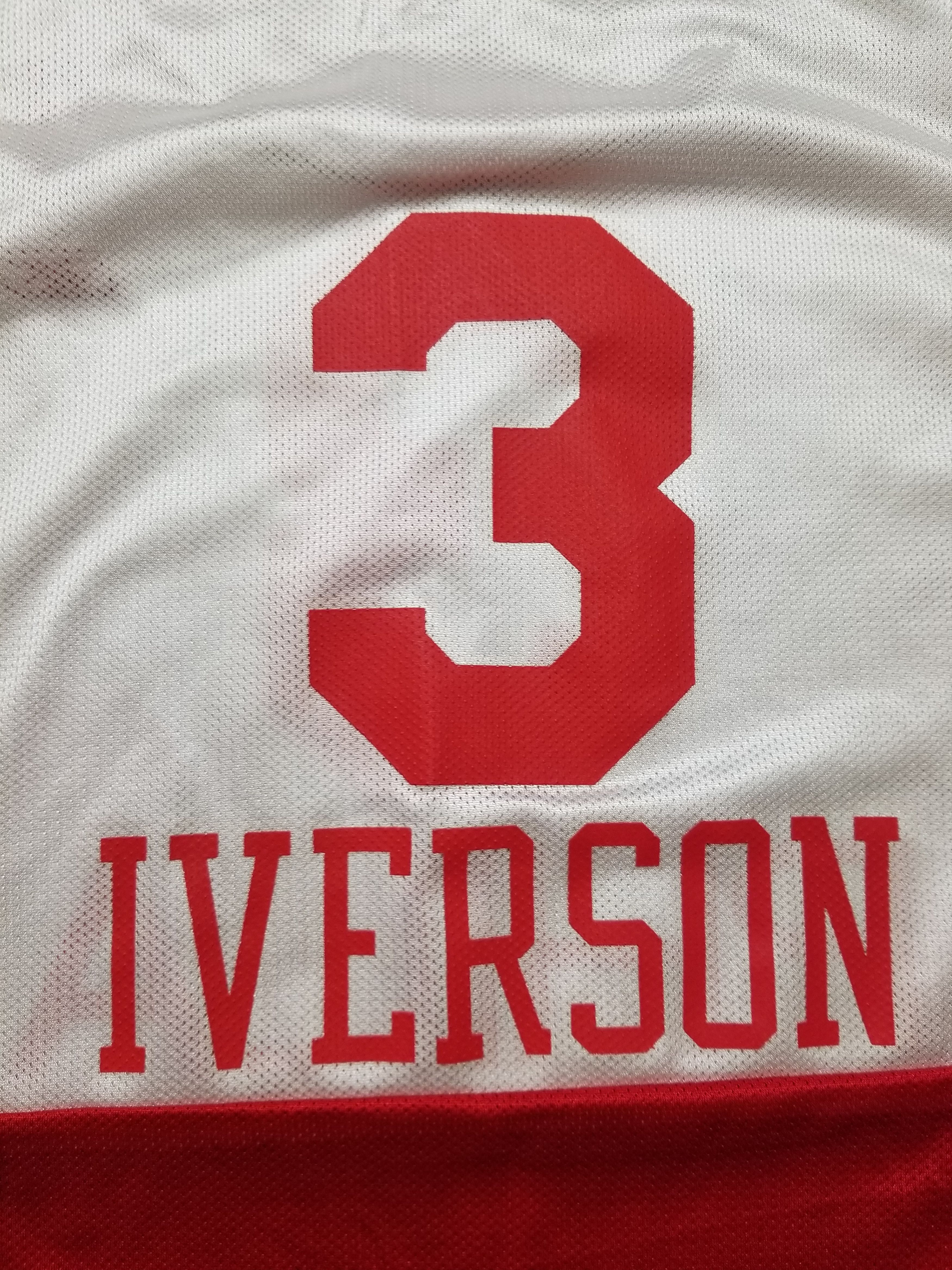 Reebok Allen Iverson Philadelphia 76ers Sixers Jersey 1965-1966 Size US L / EU 52-54 / 3 - 5 Thumbnail