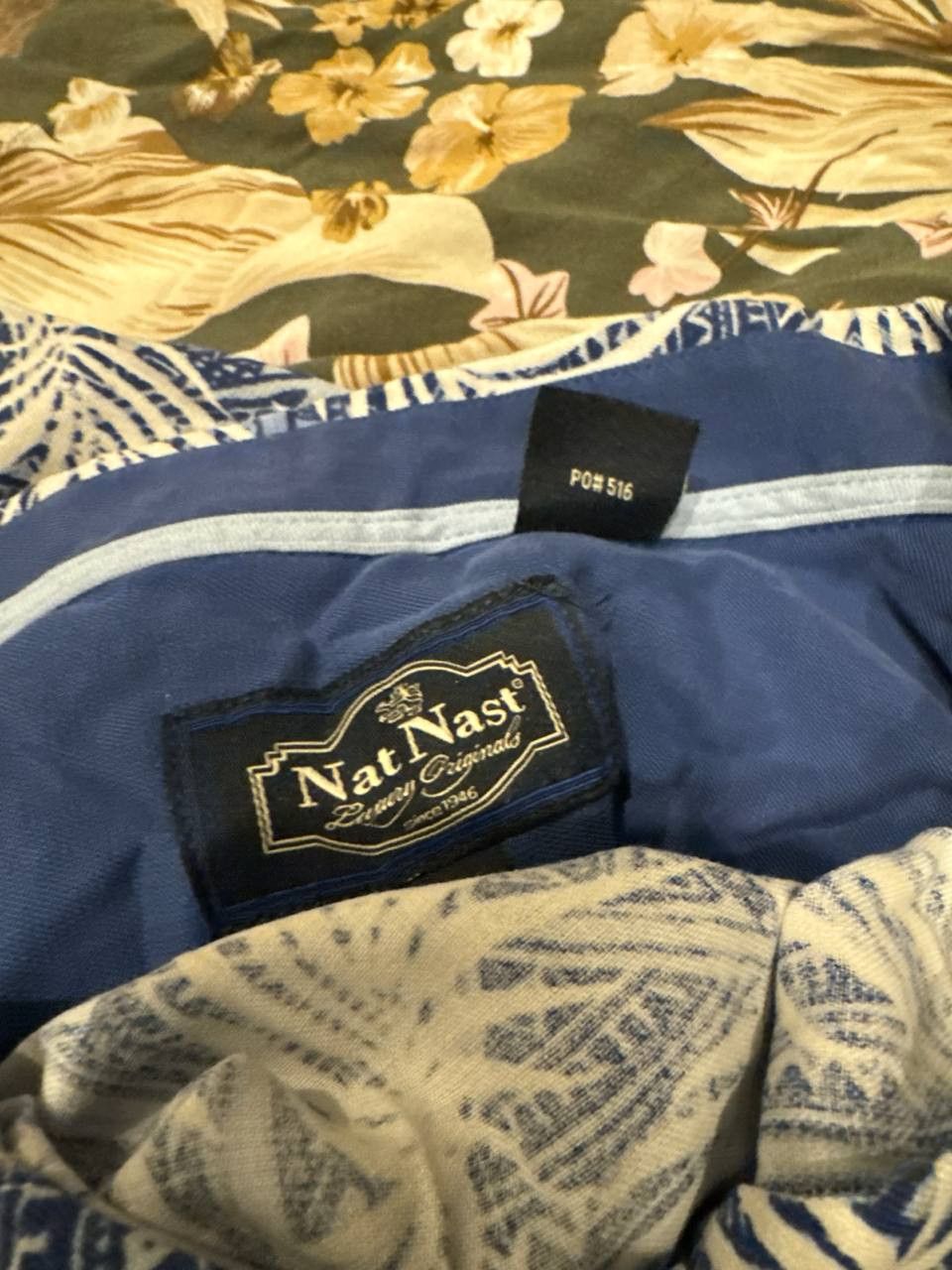 Nat Nast Nat Nast Luxury Originals Silk Camp Collar Shirt L Size US L / EU 52-54 / 3 - 6 Thumbnail