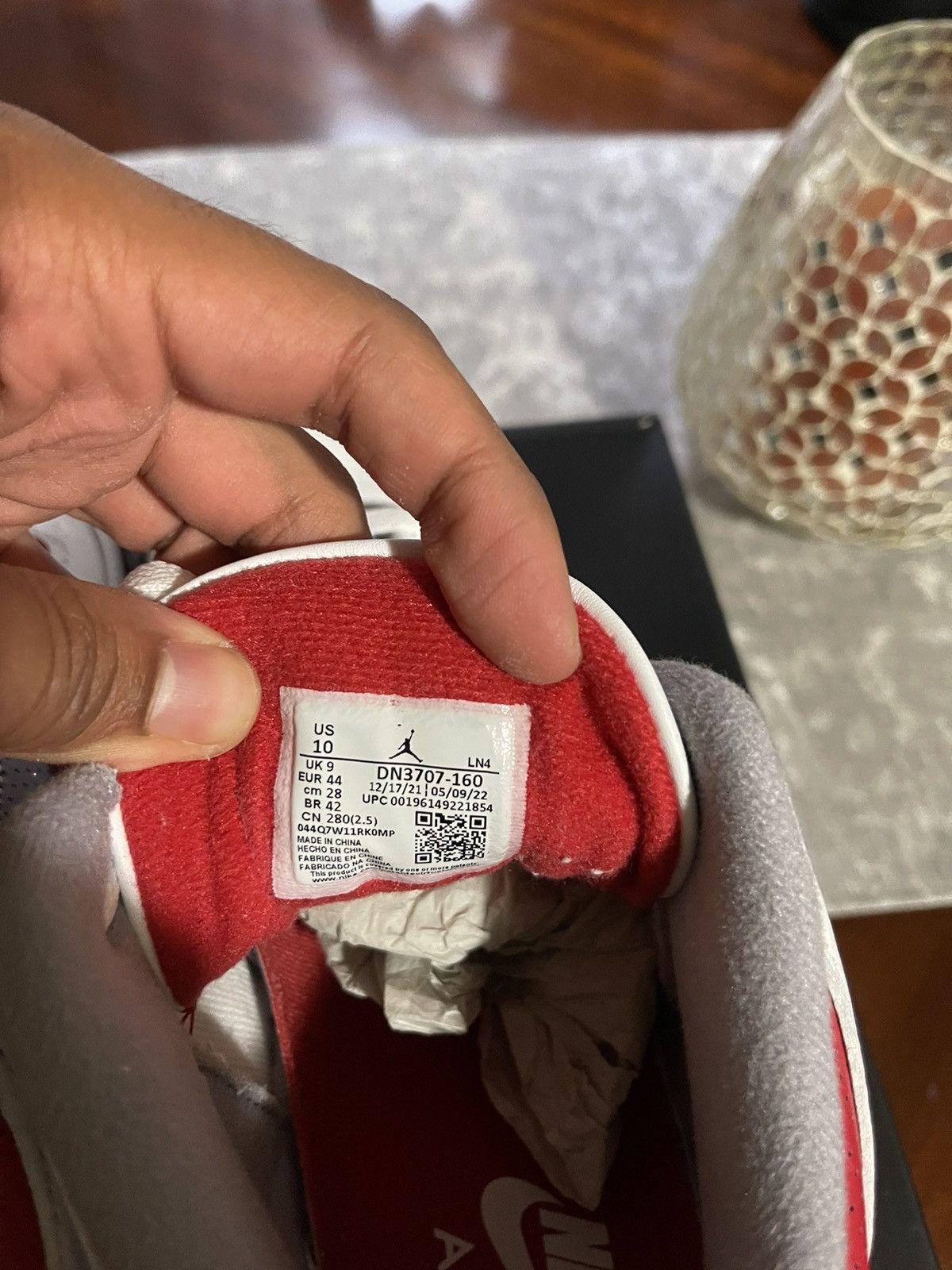 Jordan Brand Air Jordan 3 Fire Red Size US 10 / EU 43 - 6 Thumbnail