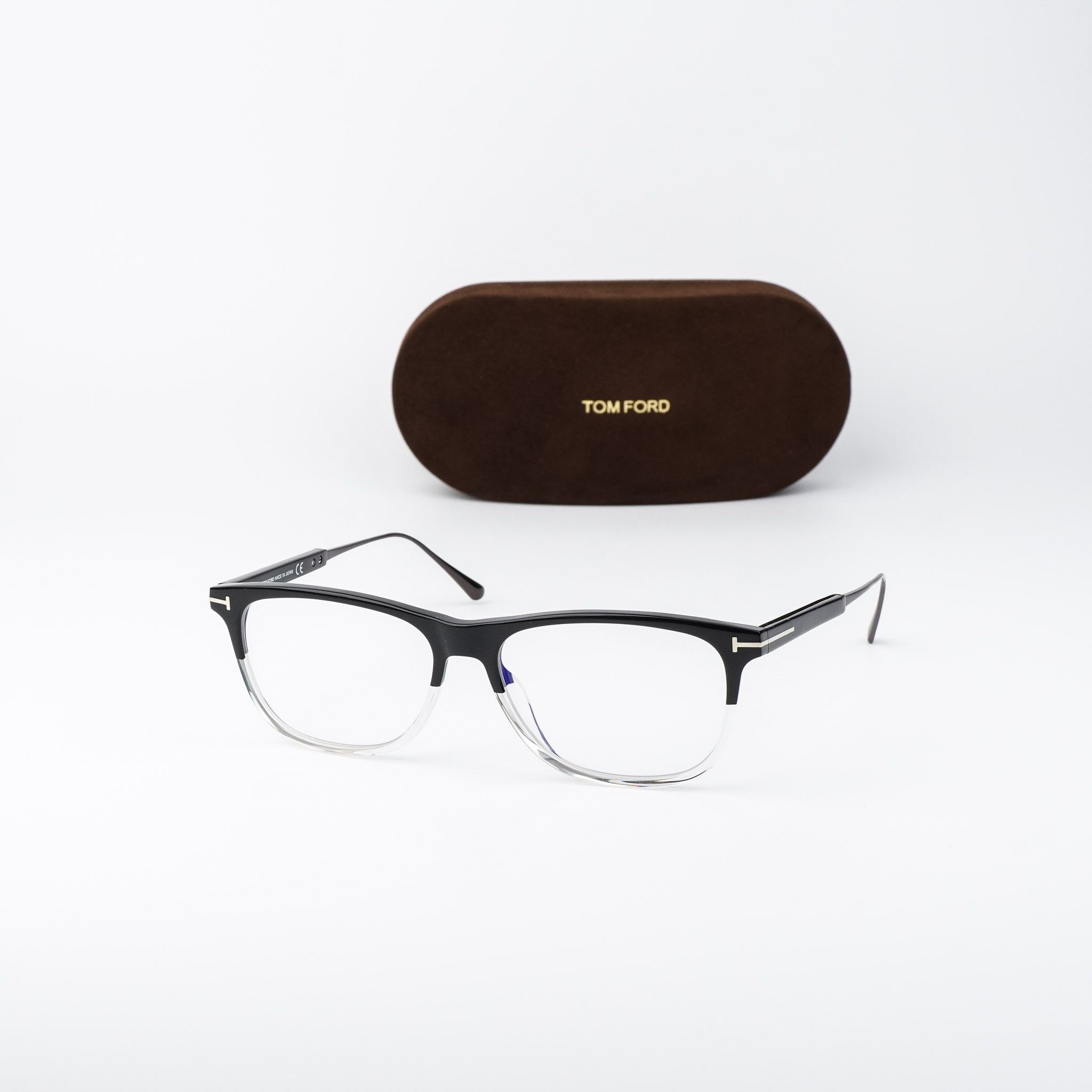 Tom Ford Tom Ford Men Eyeglasses FT5589-B 003 NEW AUTHENTIC Size ONE SIZE - 1 Thumbnail