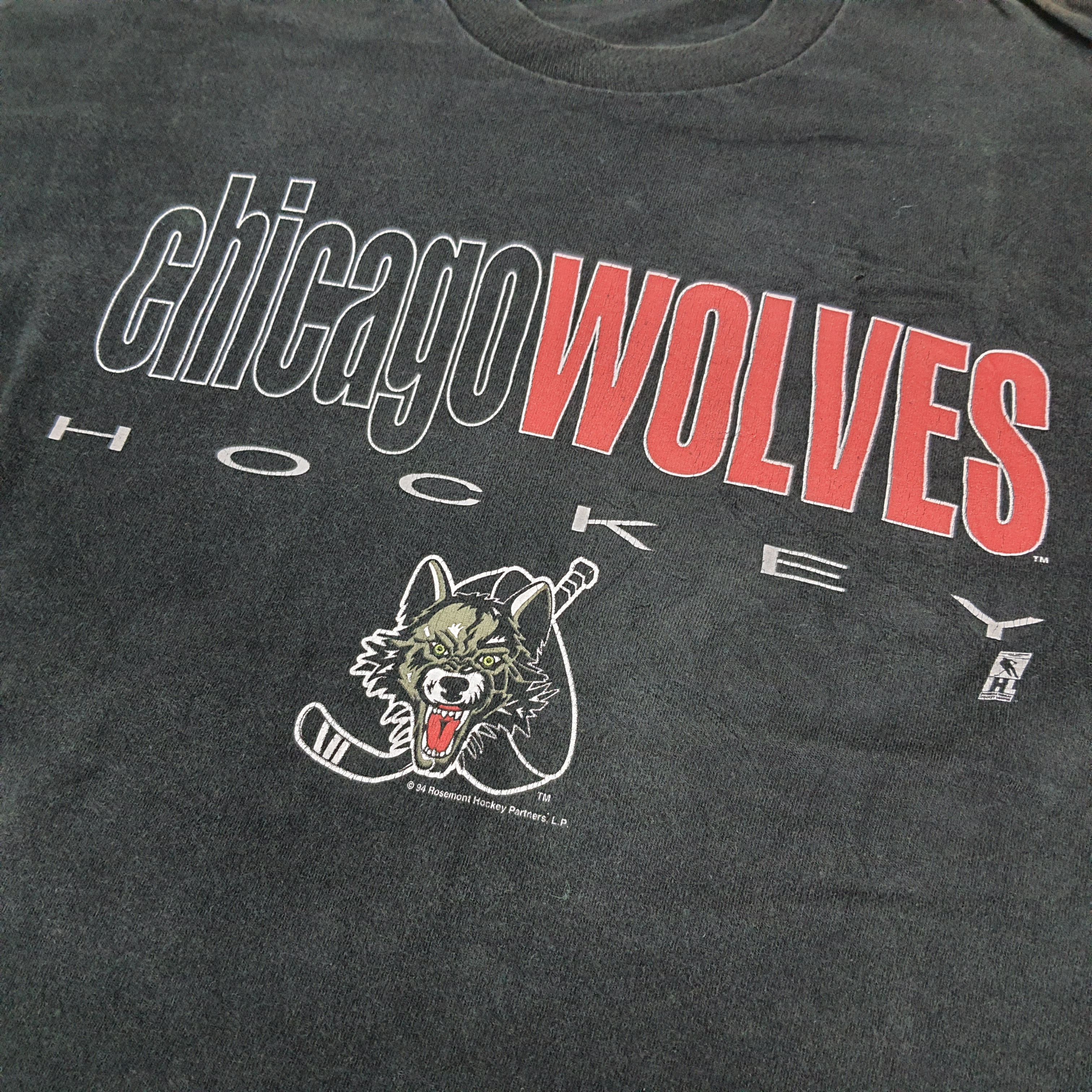 NHL Vintage NHL Chicago Wolves Hockey Tees Size US XL / EU 56 / 4 - 2 Thumbnail