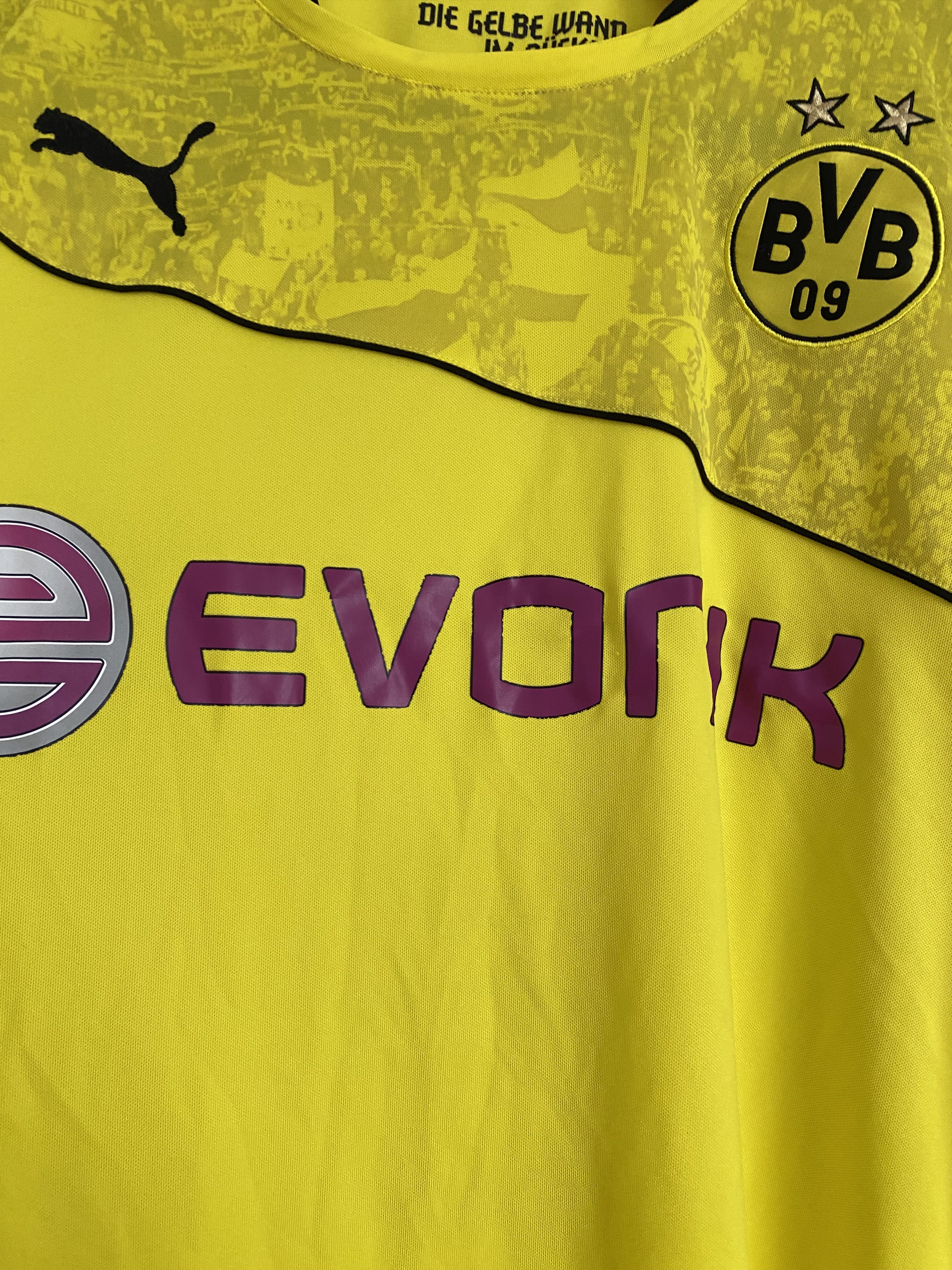 Puma Borussia Dortmund 2013 2014 home puma soccer jersey Size US XL / EU 56 / 4 - 7 Thumbnail
