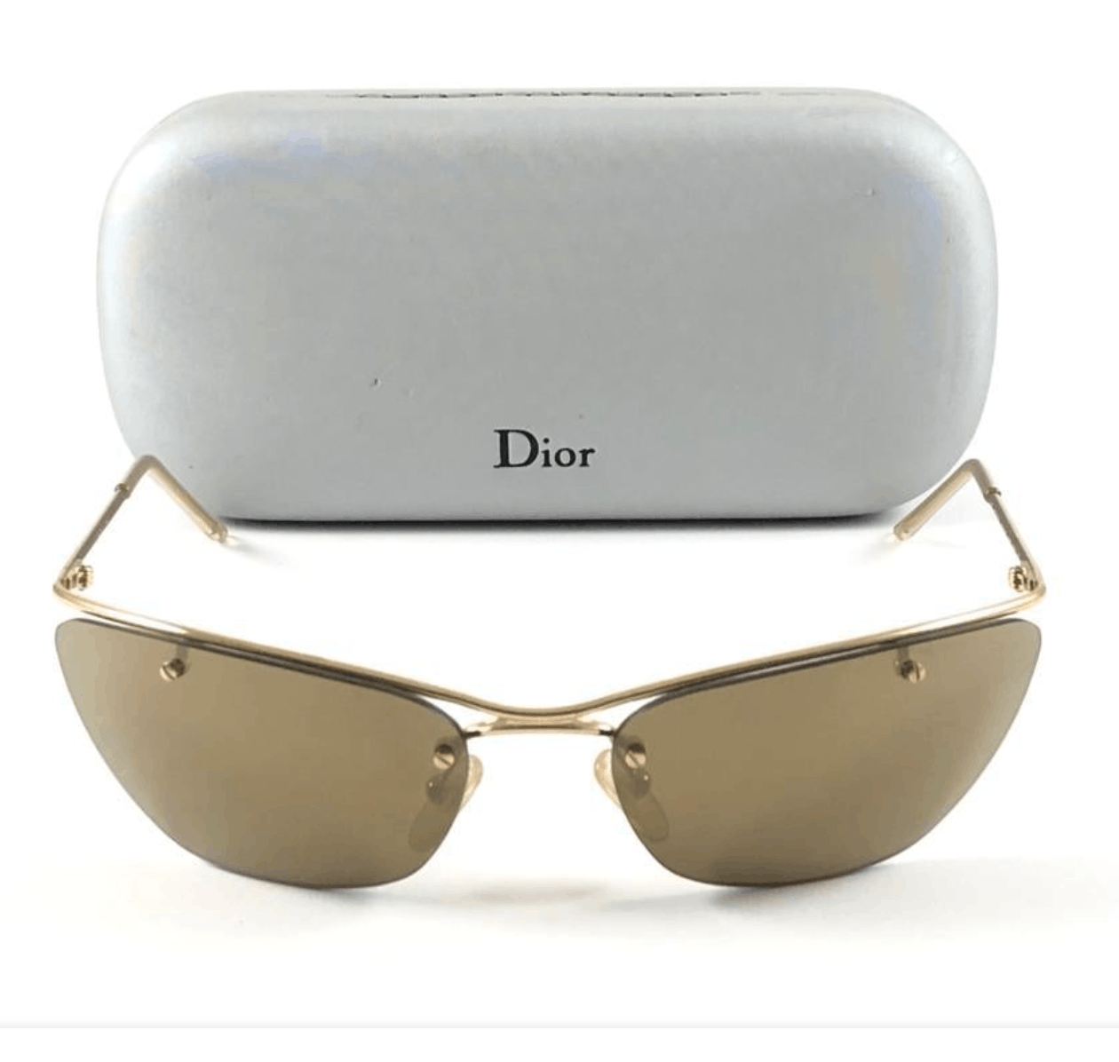 Dior DIOR Sunglasses Flash Rimless Frameless Shield Mask MA112 Size ONE SIZE - 3 Thumbnail