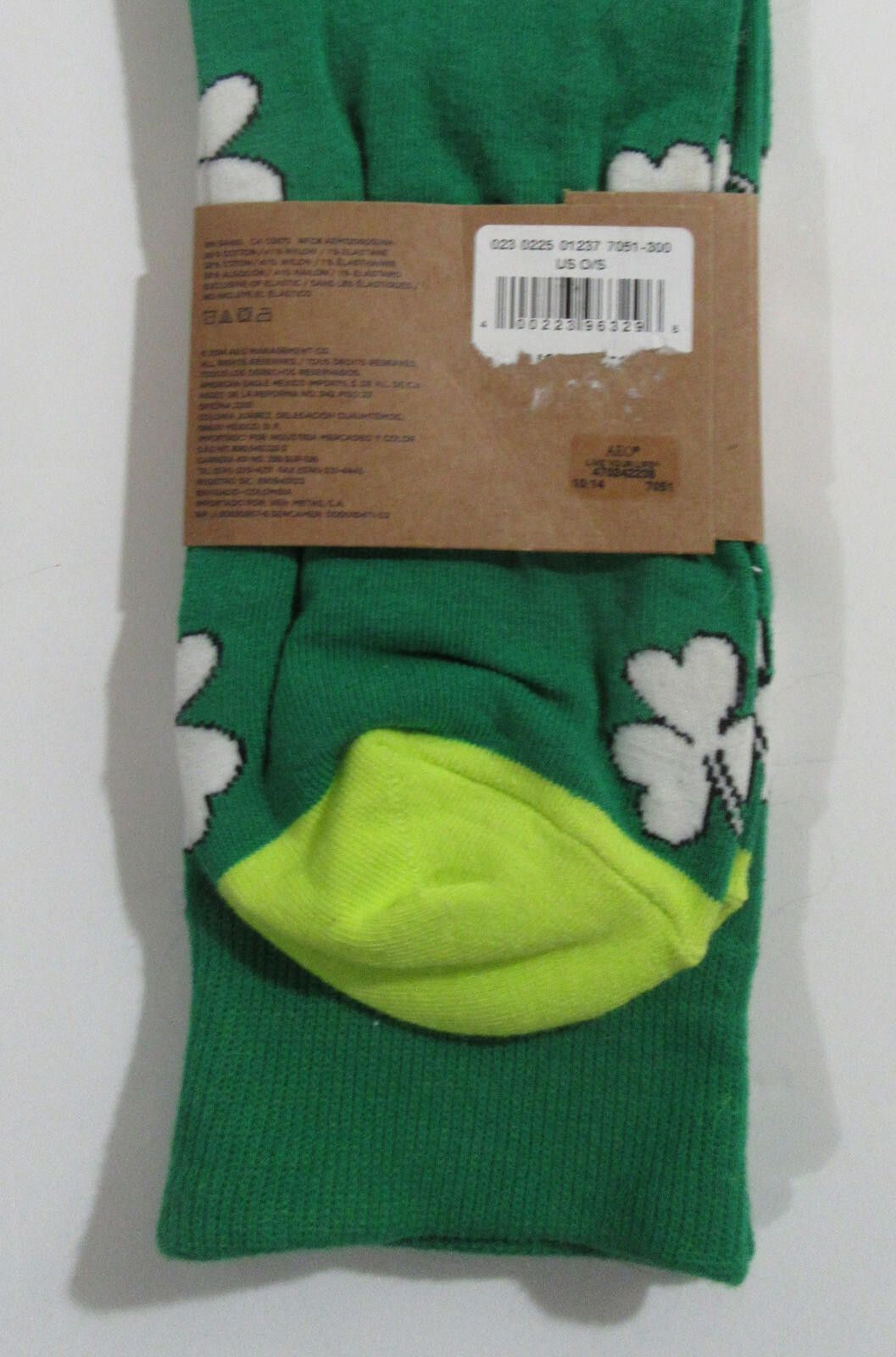 American Eagle Outfitters American Eagle St. Patrick's Day Shamrock Irish Socks Size ONE SIZE - 3 Thumbnail