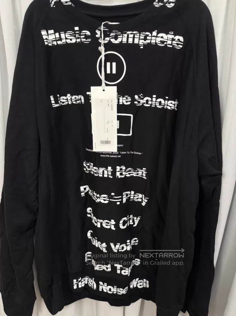 Takahiromiyashita The Soloist. Takahiro Miyashita The Soloist Size 46 Oversized hoodie wit Size US S / EU 44-46 / 1 - 3 Thumbnail