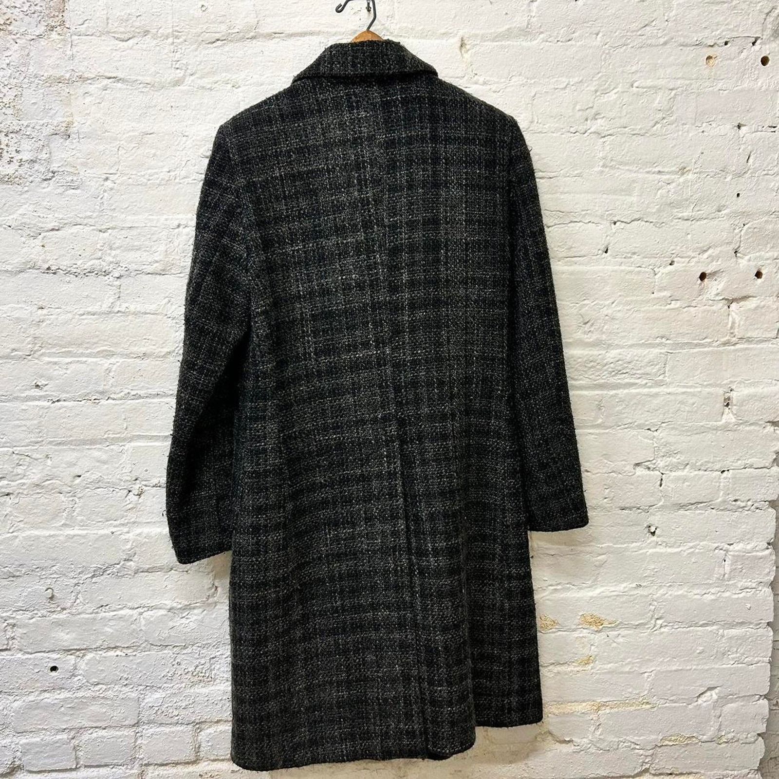 United Colors Of Benetton Of Benetton grey wool coat Size S / US 4 / IT 40 - 2 Thumbnail
