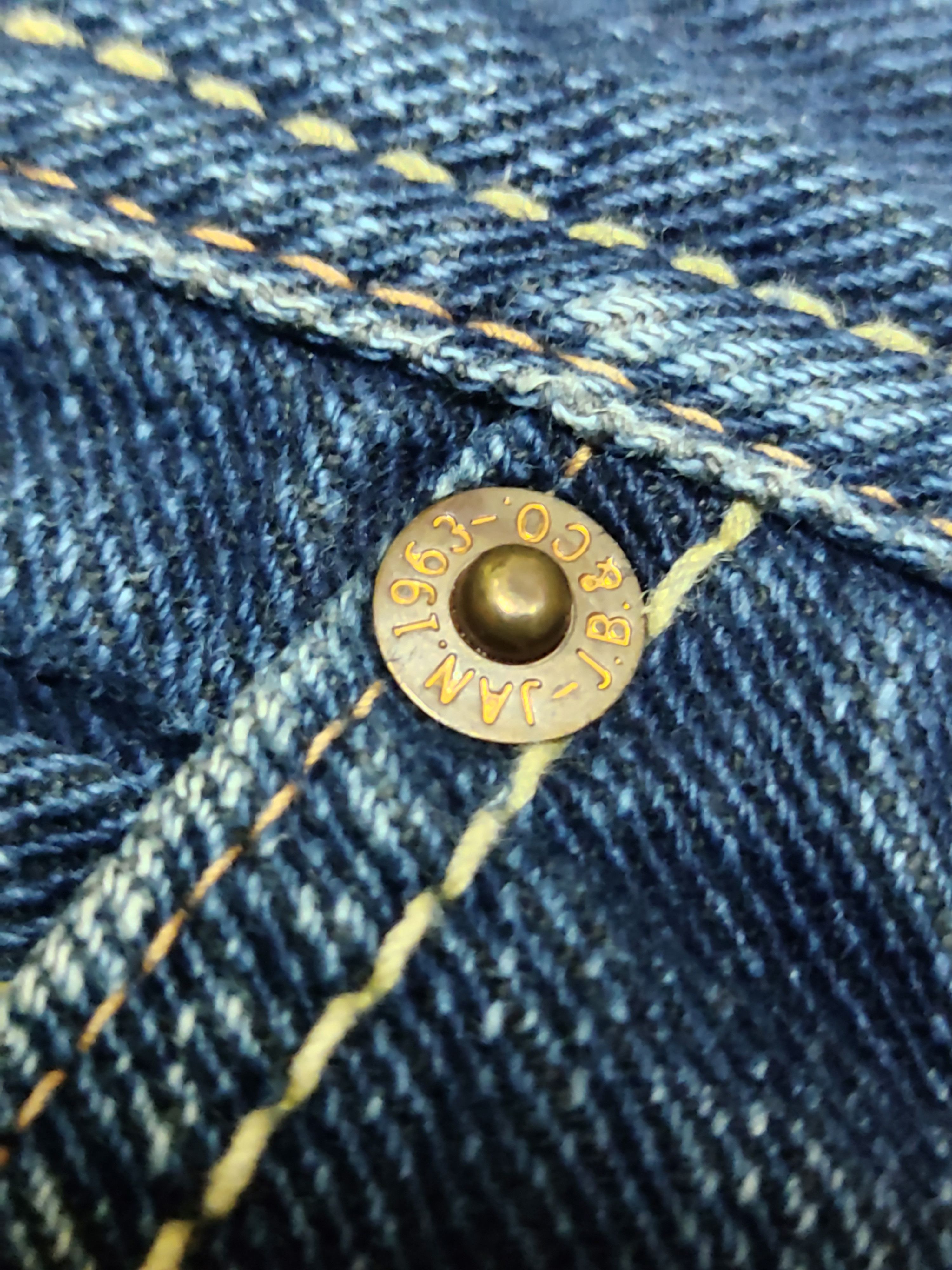 Indigo × Johnbull John Bull Jean's Indigo Dye Size US 30 / EU 46 - 10 Thumbnail