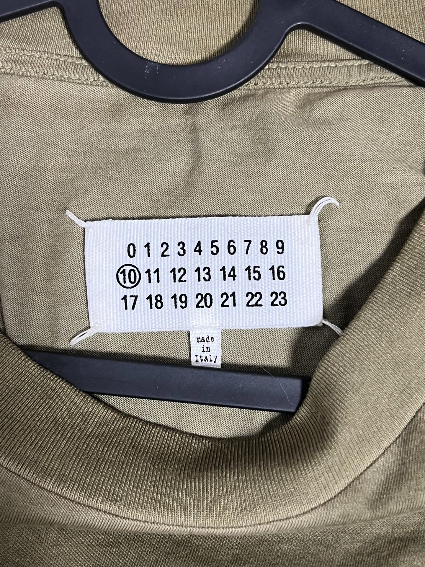 Maison Margiela Maison Margiela Size46 Outer seam four-corner logo printed Size US S / EU 44-46 / 1 - 4 Thumbnail