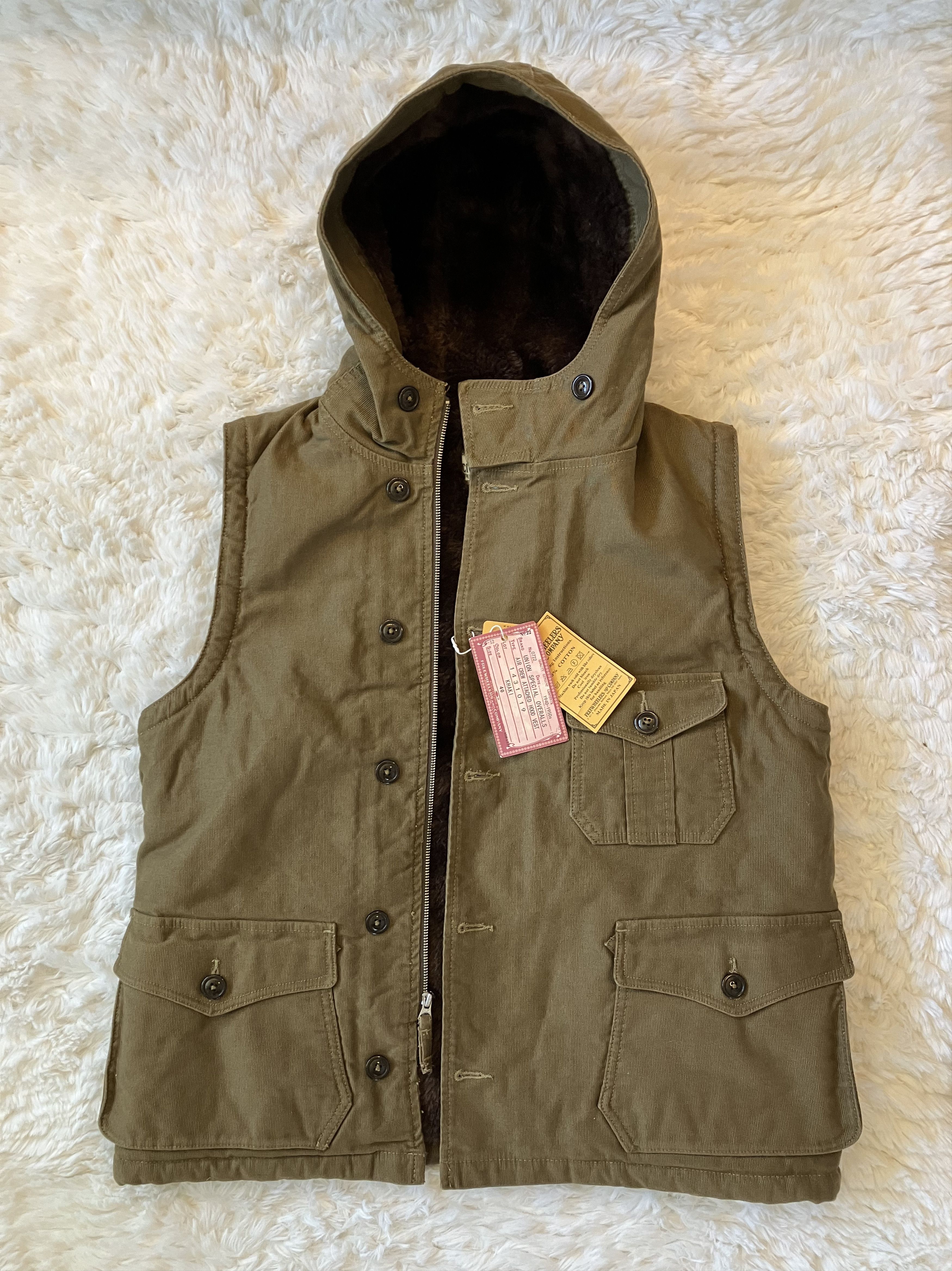 Freewheelers Union Special Overalls Air Crew Vest