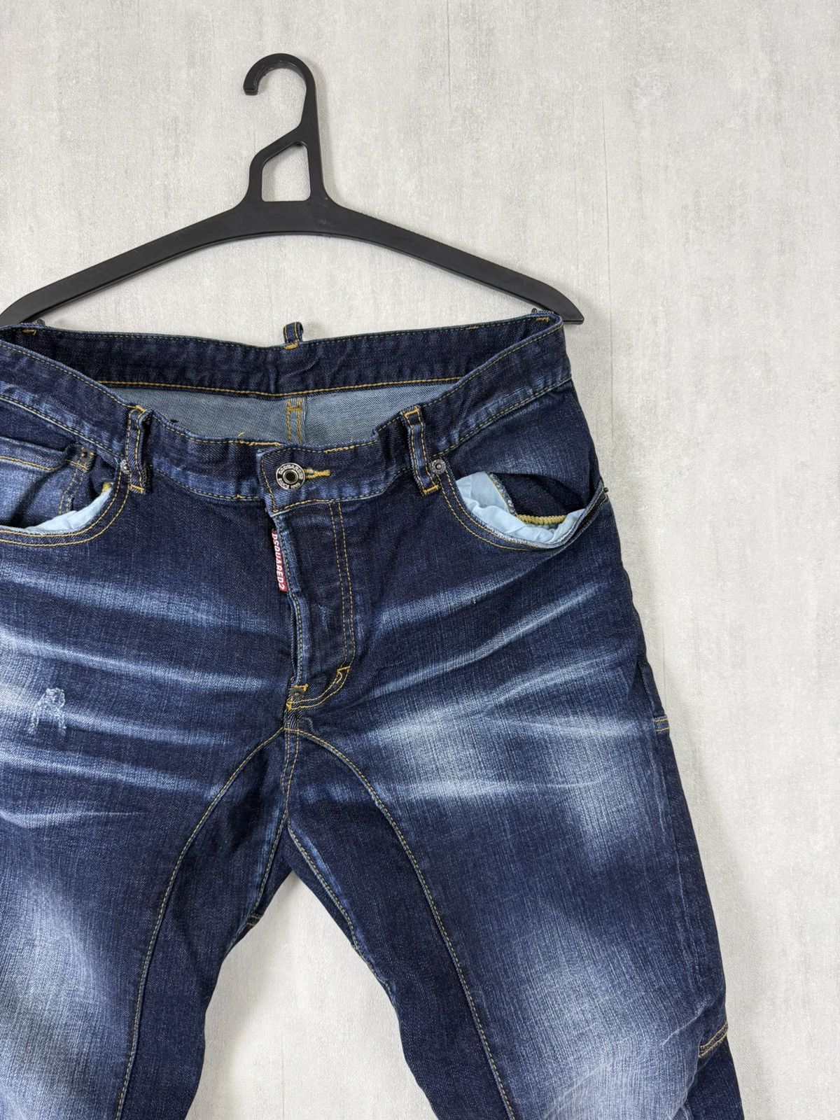 Dsquared2 Dsquared2 Men’s Classic Kenny Twist Denim Jeans Pants Siz 50 Size US 33 - 4 Thumbnail