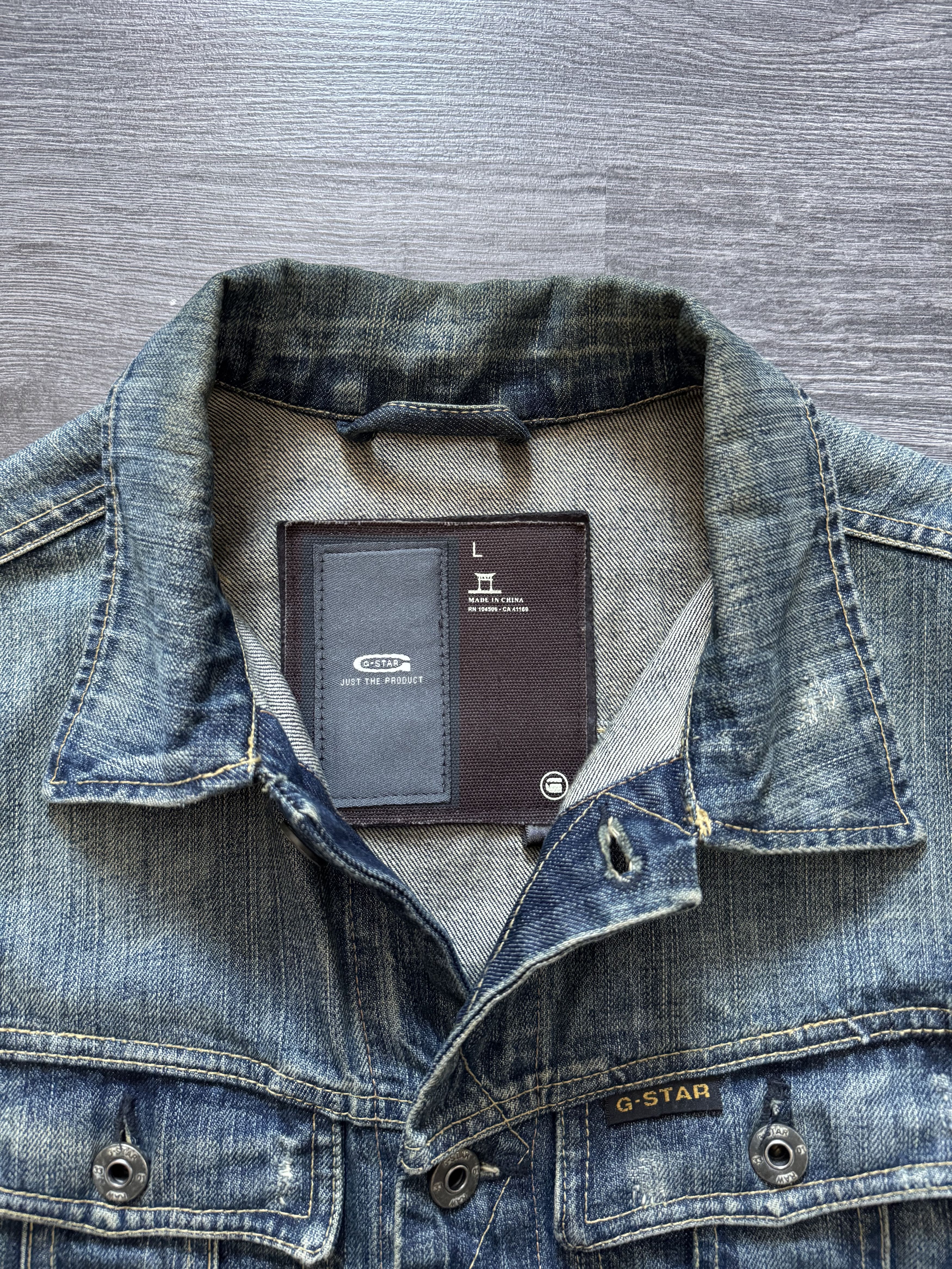 G-Star G-Star Raw slim tailor denim jacket dark indigo blue Size US M / EU 48-50 / 2 - 9 Thumbnail