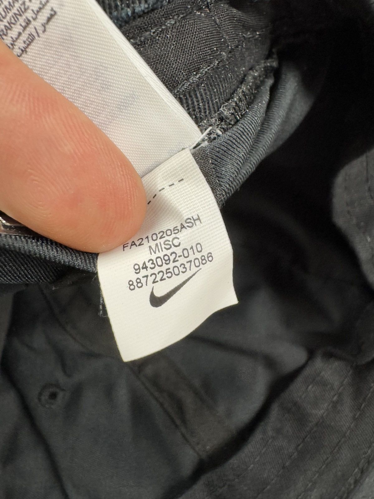 Nike × Vintage Vintage y2k Nike jewel metal swoosh logo hat cap Size ONE SIZE - 9 Thumbnail