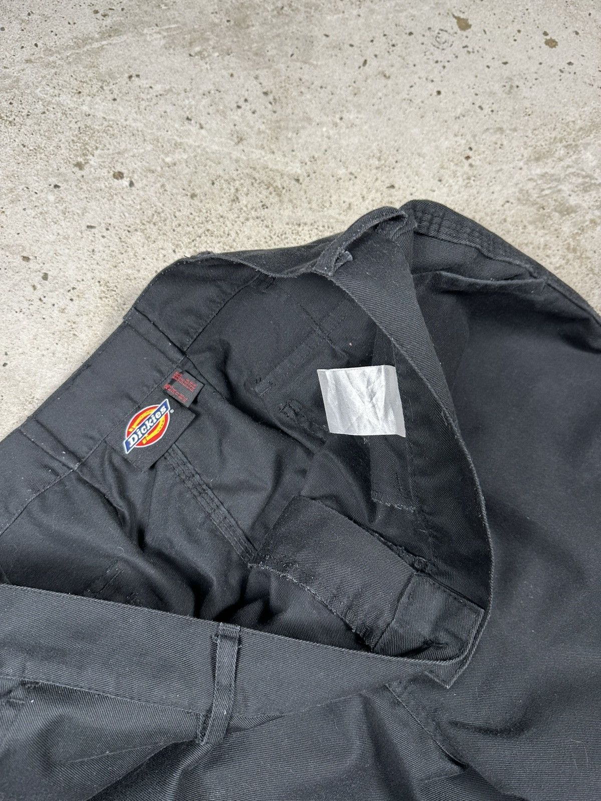 Dickies × Vintage Vintage Y2K Dickies Black Baggy Cargo Carpenter Pants Size US 36 / EU 52 - 9 Thumbnail
