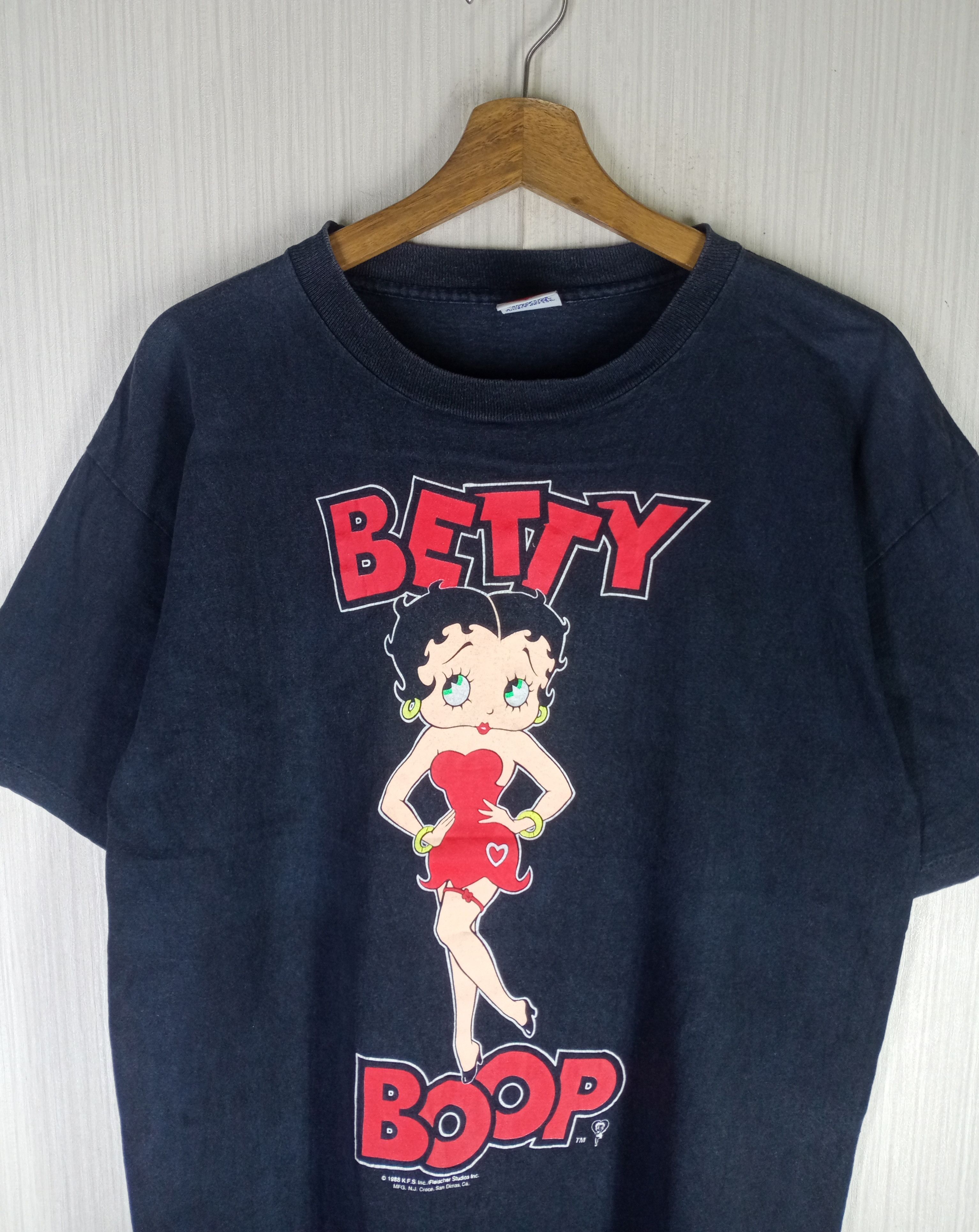 Cartoon Network Rare Vintage 80s Betty Boop Tshirt Size US L / EU 52-54 / 3 - 4 Thumbnail