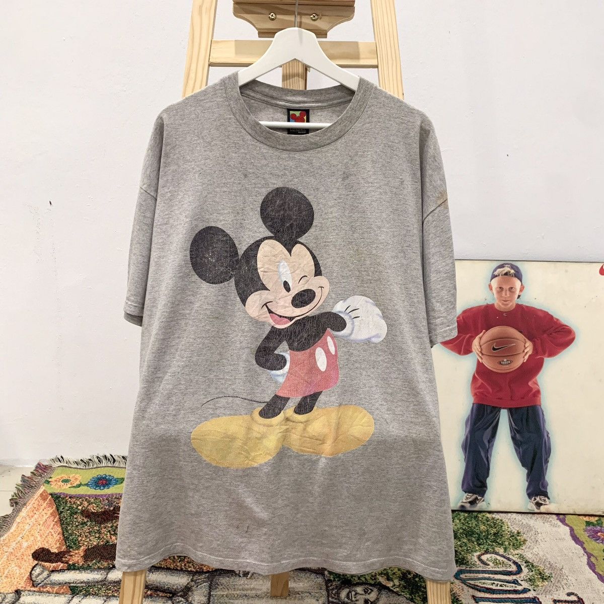 Disney × Mickey Mouse Mickey VTG Tee Size US XL / EU 56 / 4 - 1 Thumbnail