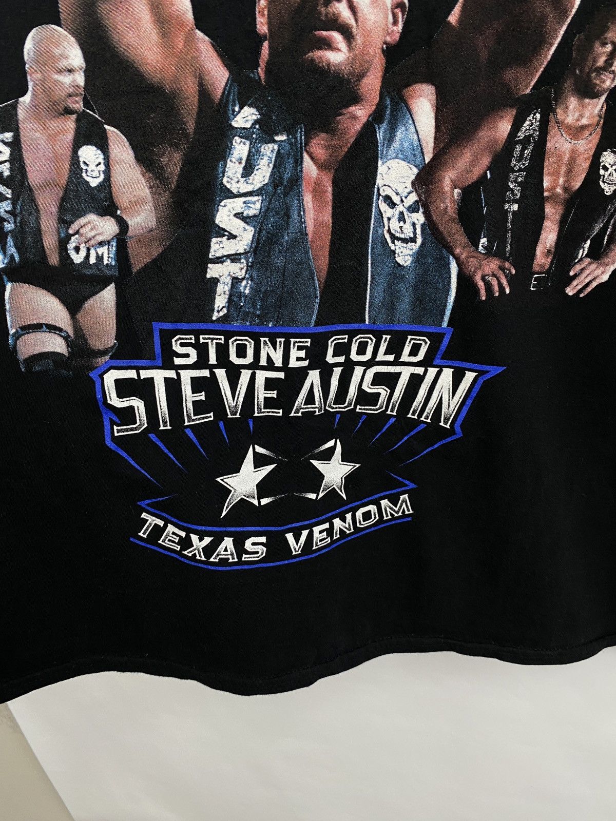 WWE 💀 Stone Cold Steve Austin WWE Wrestling T-Shirt Size US L / EU 52-54 / 3 - 5 Thumbnail