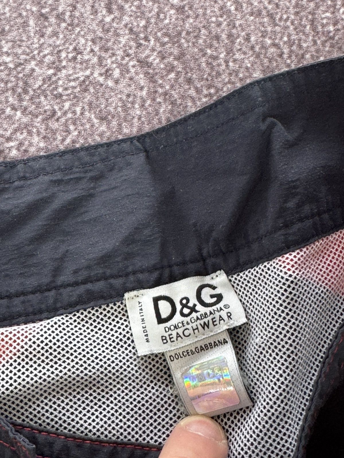 Dolce & Gabbana D&G Dolce & Gabbana Y2K Swimming Shorts Size US 30 / EU 46 - 8 Thumbnail