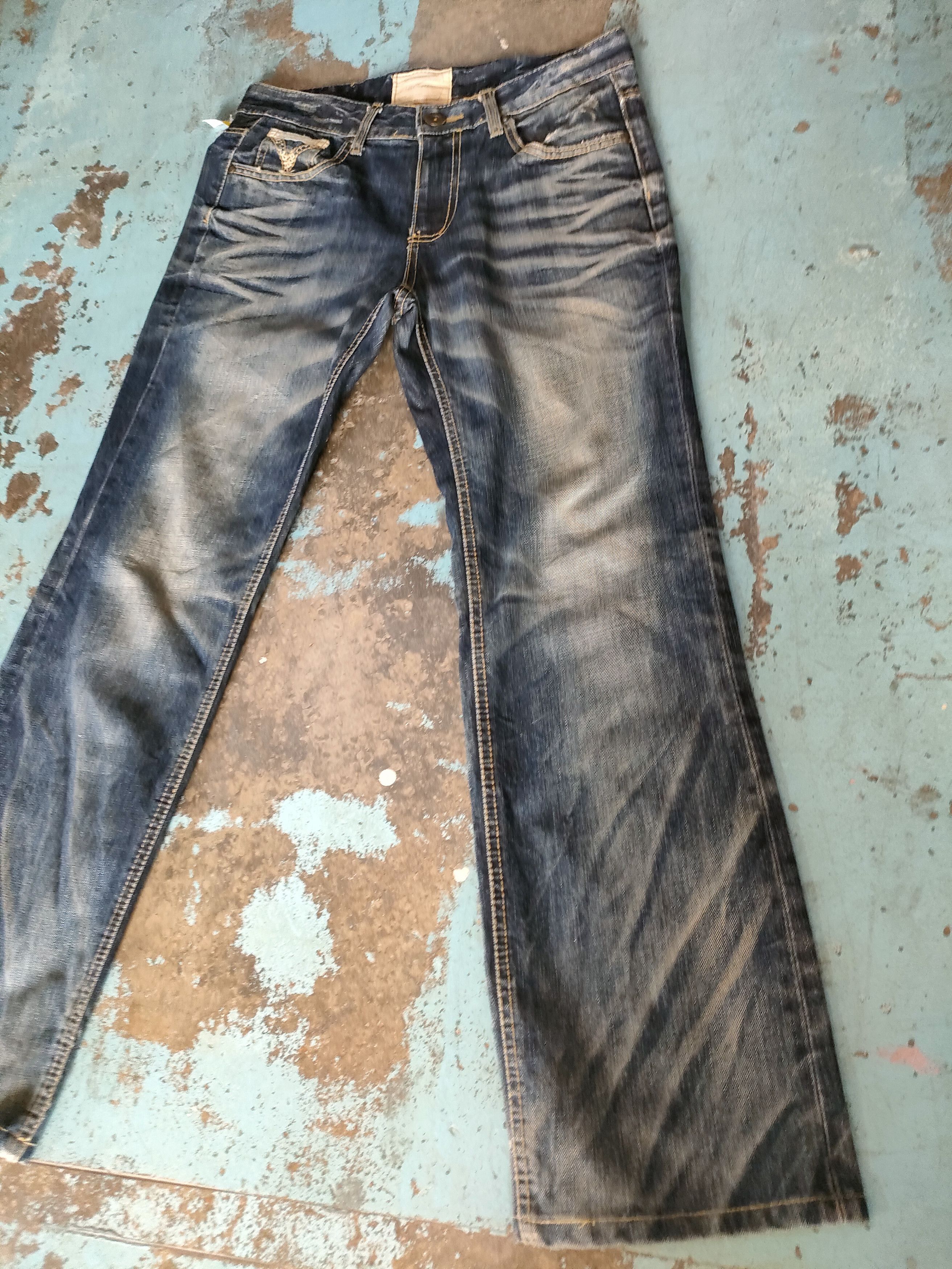 If Six Was Nine × Japanese Brand Lolita Flare Jeans Size US 33 - 10 Thumbnail