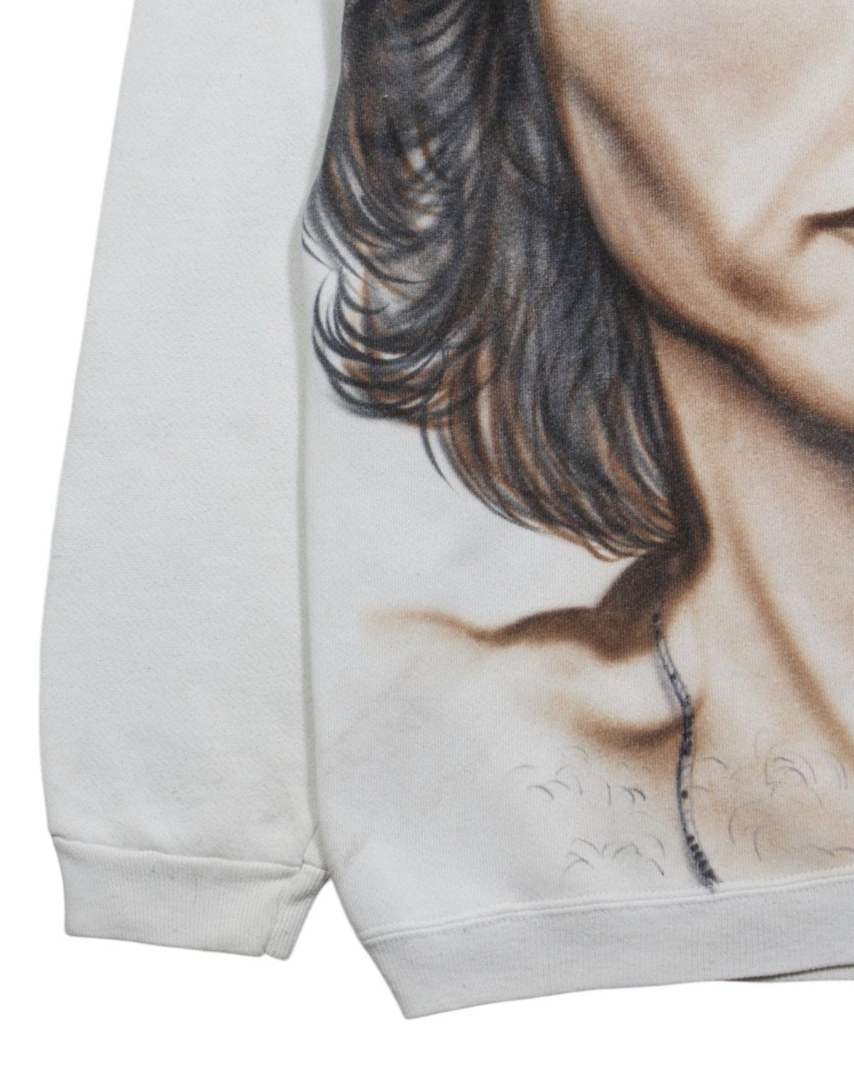 Vintage 1993 HANES AIRBRUSH JIM MORRISON "THE DOOR" SWEATSHIRT Size US L / EU 52-54 / 3 - 5 Thumbnail