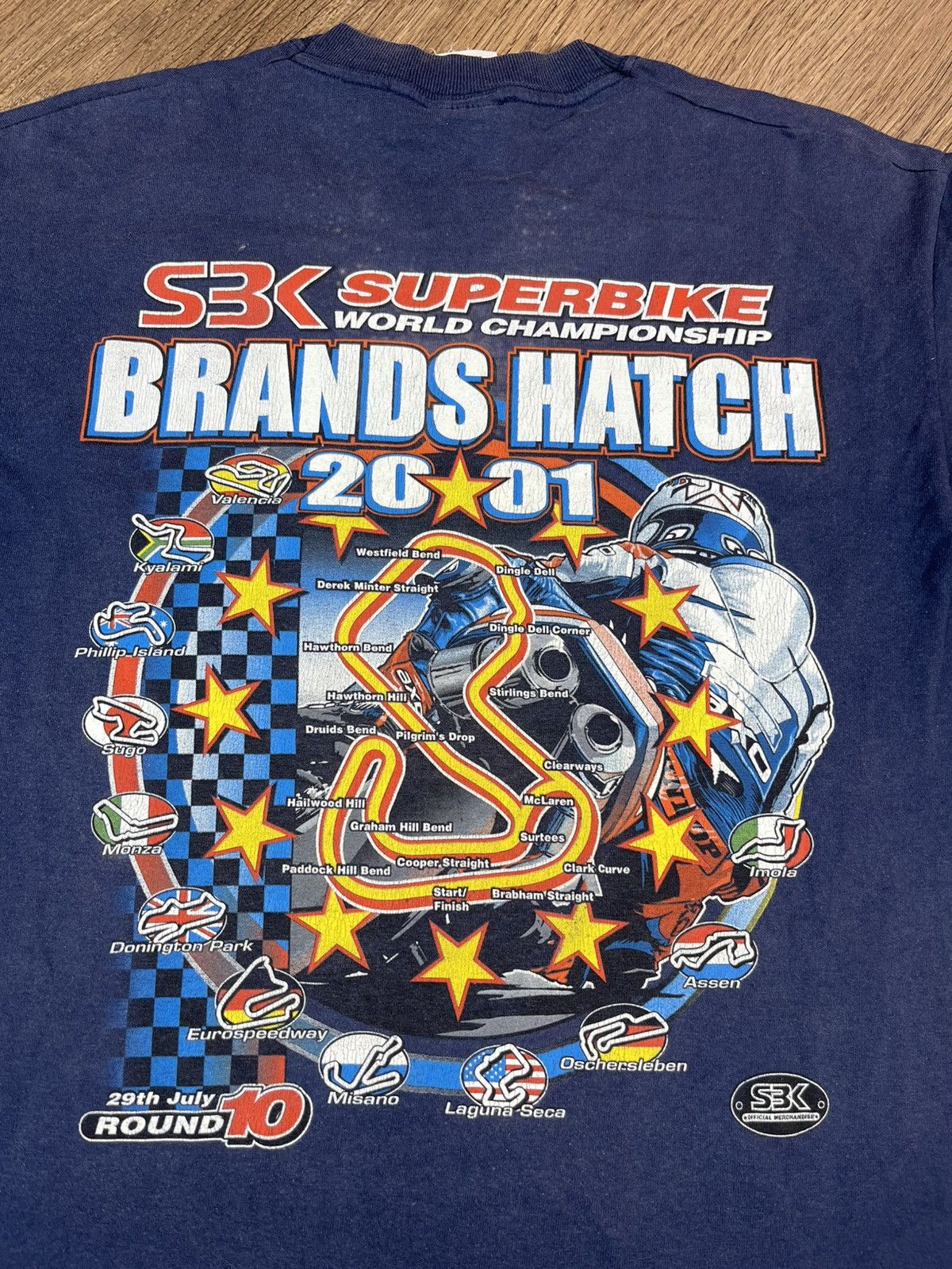 Ducati Vintage Superbike World Chamionship 2001 T Shirt Size US M / EU 48-50 / 2 - 12 Thumbnail