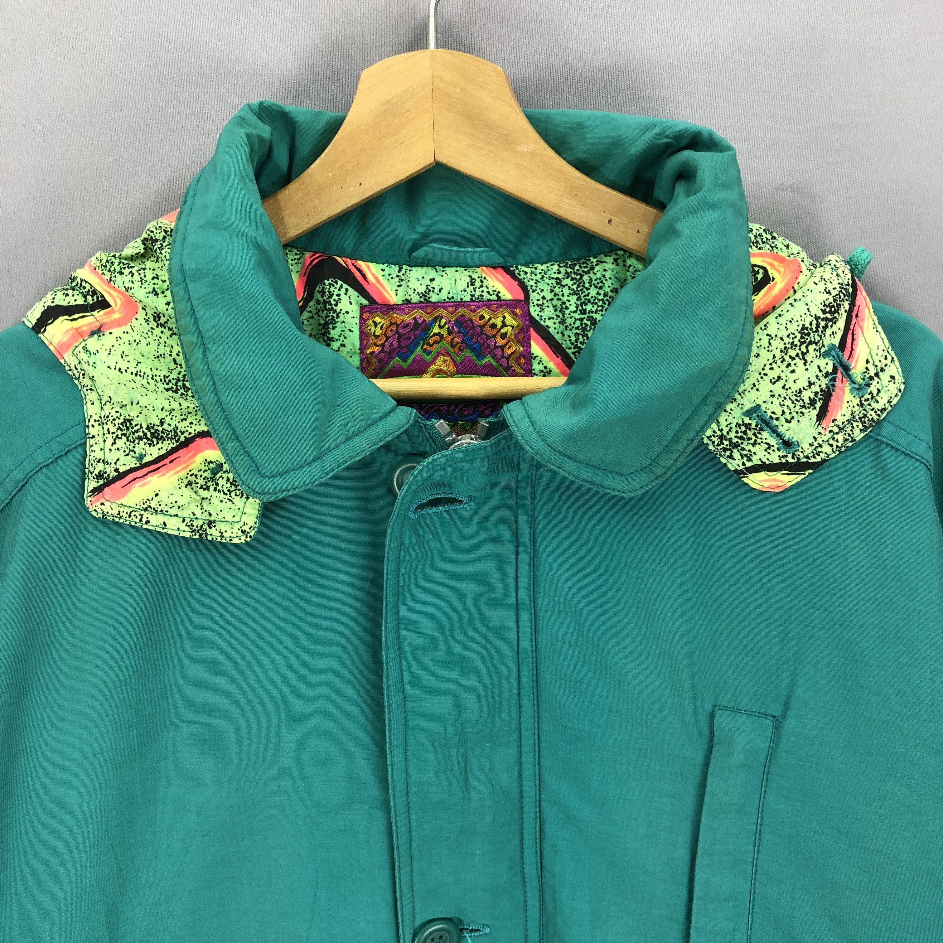 O'Neill Vintage O'neill Performance Hoodie Windbreaker Ski Jacket Size US XL / EU 56 / 4 - 4 Thumbnail