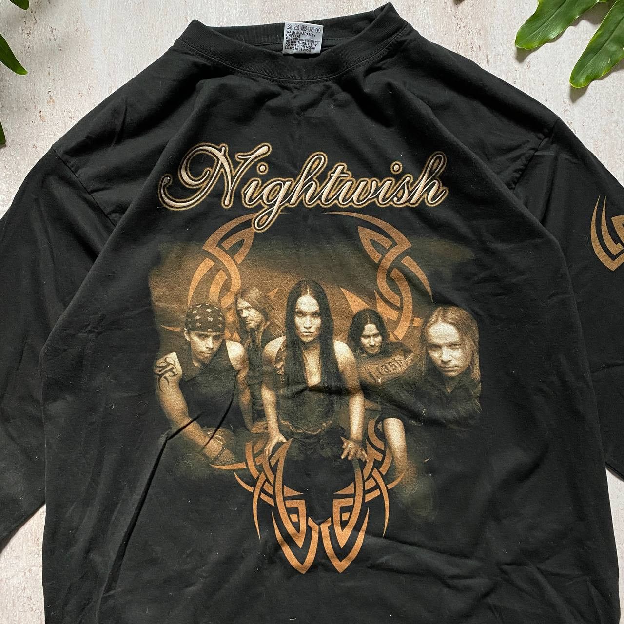 Band Tees VINTAGE Y2K NIGHTWISH AMAZING GOTHIC RARE LONG SLEEVE 100 Size US XL / EU 56 / 4 - 5 Thumbnail