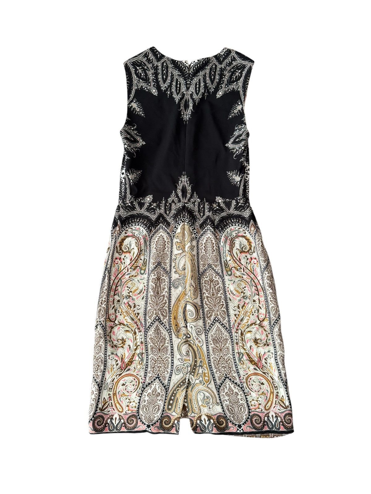 Etro ETRO Paisley Print Black Bodice Dress Size S / US 4 / IT 40 - 2 Thumbnail