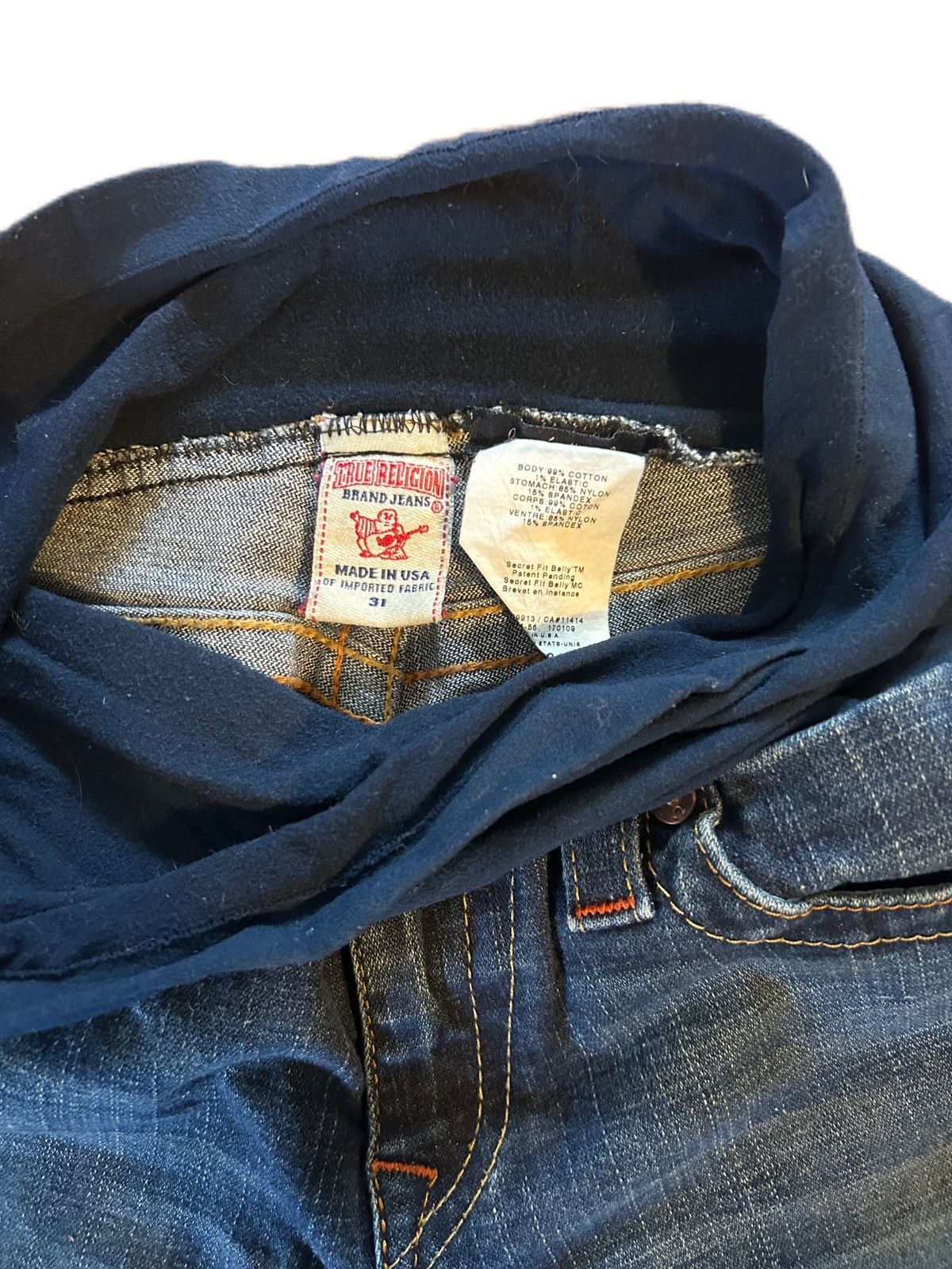True Religion × Vintage Vintage Truey Maternity Pants Size US 31 - 4 Thumbnail