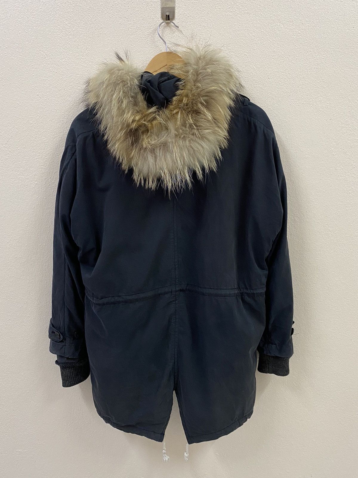 Japanese Brand Ebonyivory Fur Parka Jacket LGB Style Size US L / EU 52-54 / 3 - 4 Thumbnail