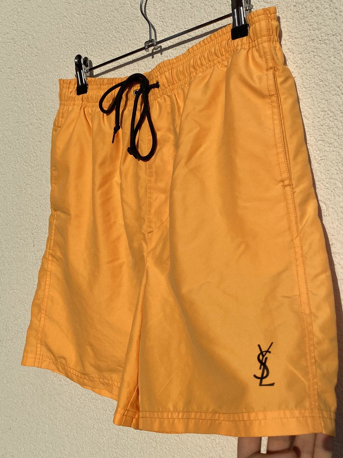 Yves Saint Laurent Yellow YSL Shorts S size Swim Size US 28 / EU 44 - 12 Thumbnail