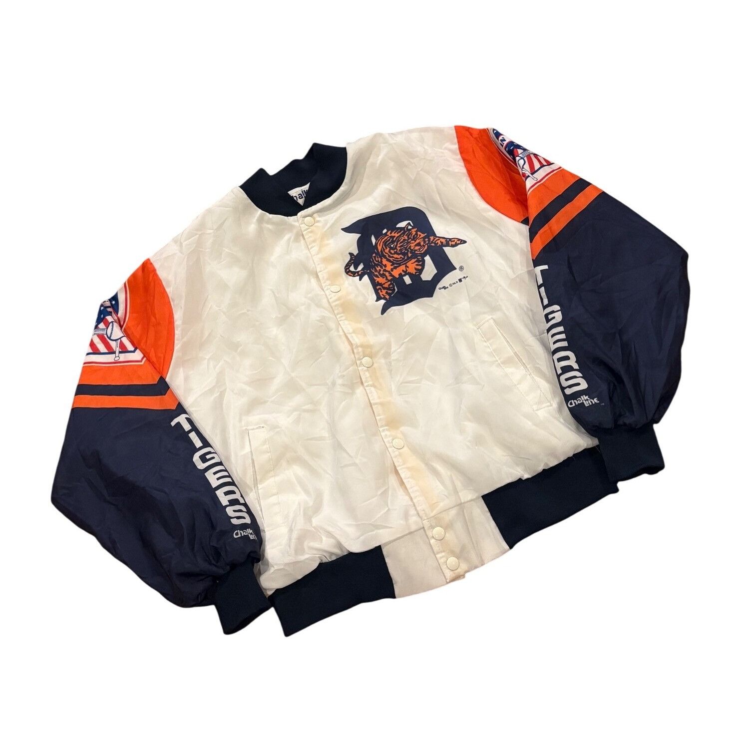 Chalk Line Vintage 1989 Rare Chalk Line Detroit Tigers MLB Fanimation J Size US XL / EU 56 / 4 - 3 Thumbnail