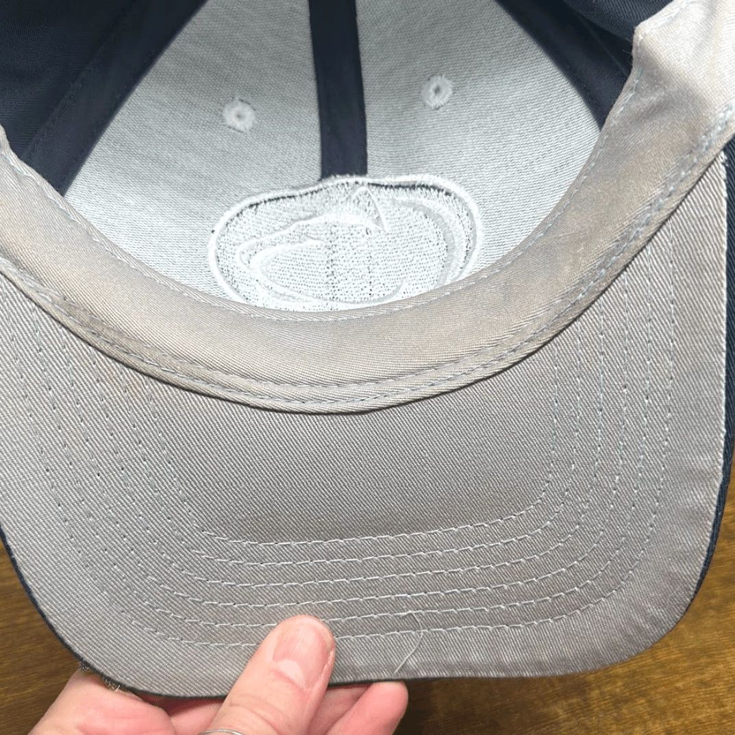 Penn Penn State University Nittany Lions Trucker Hat Cap Blue Captivating Adjustable Unisex Adults One Size Blue Gray Exterior Multicolor Hat Cap Size ONE SIZE - 6 Thumbnail
