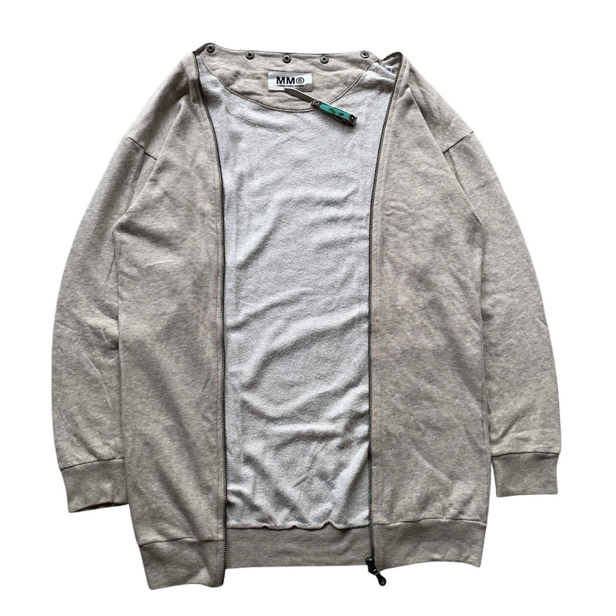 Maison Margiela Maison Martin Margiela MM6 Turtleneck Zip Slit Sweatshirt Size US S / EU 44-46 / 1 - 8 Thumbnail