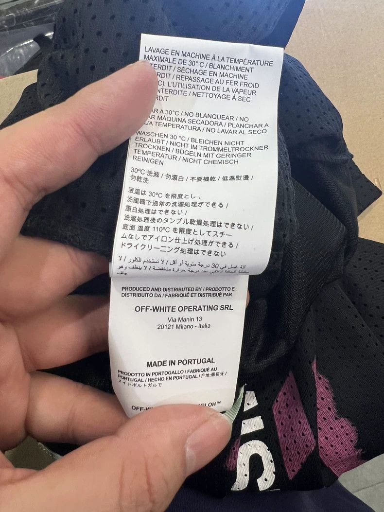 Off-White Off white size xs Mesh Shorts 2504-Nextarrow Size US 28 / EU 44 - 4 Thumbnail