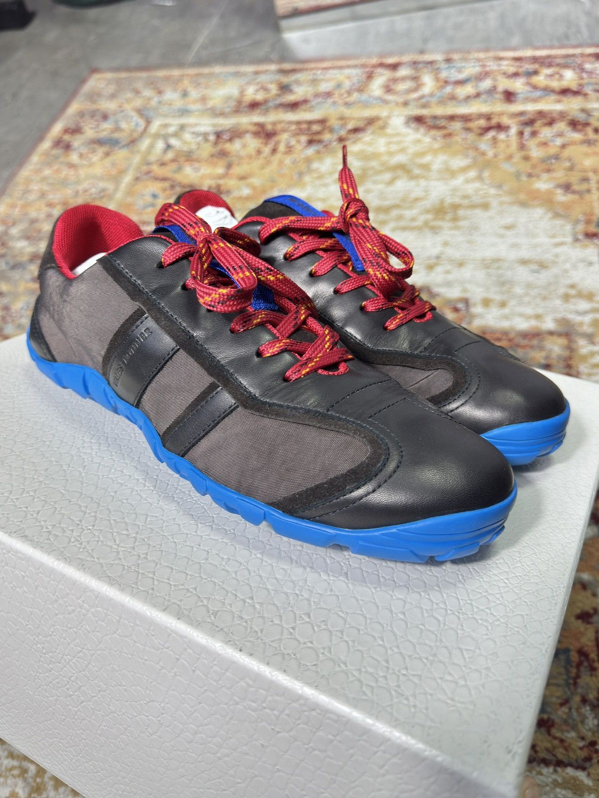 Wales Bonner AW23 Wales Bonner Cadence Sneakers Brown Flat Prada Collapse Size US 9 / EU 42 - 1 Thumbnail