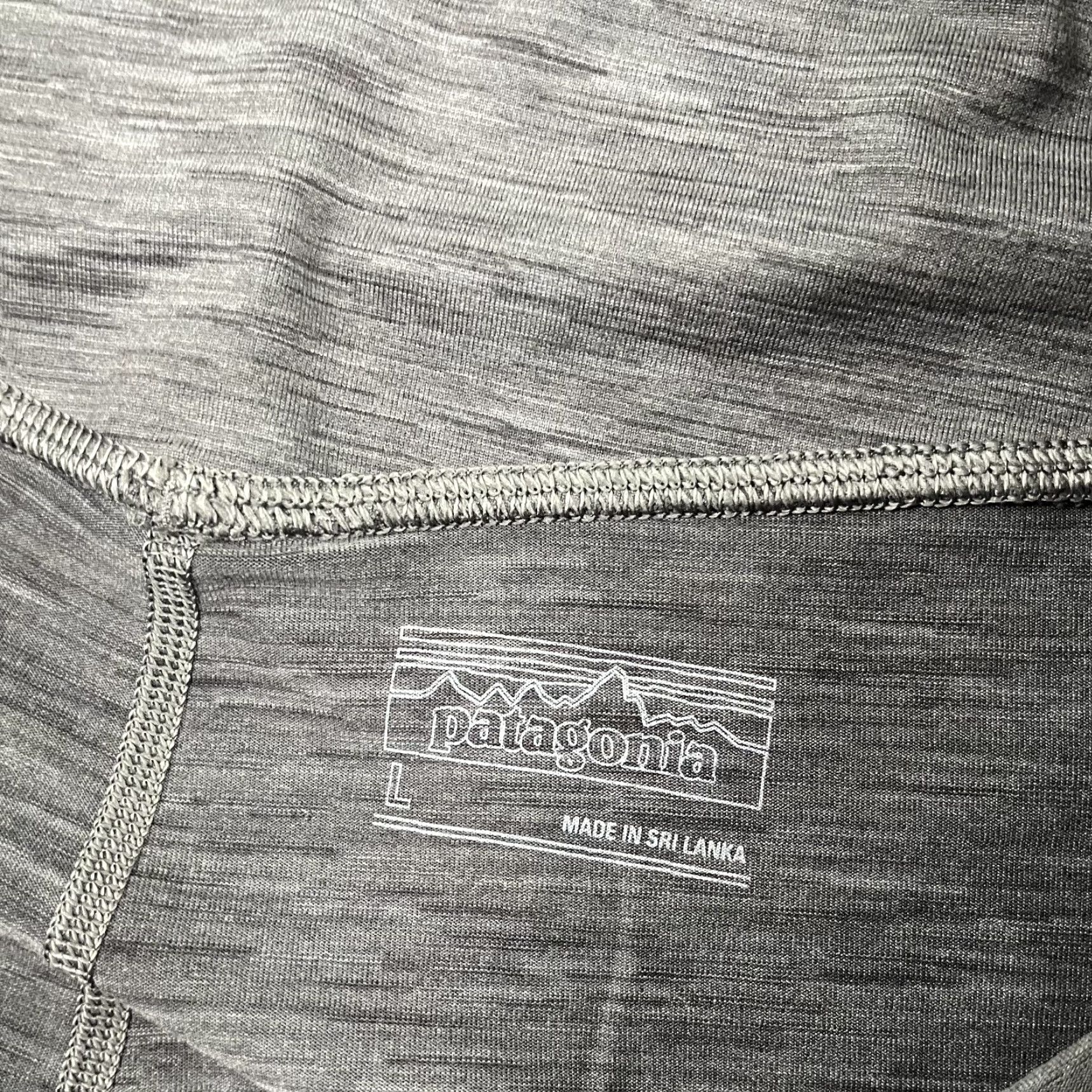 Patagonia VINTAGE Patagonia Centered Tights Womens Large / 27" Ankle Heather Gray Active Hike Yoga Size ONE SIZE - 4 Thumbnail