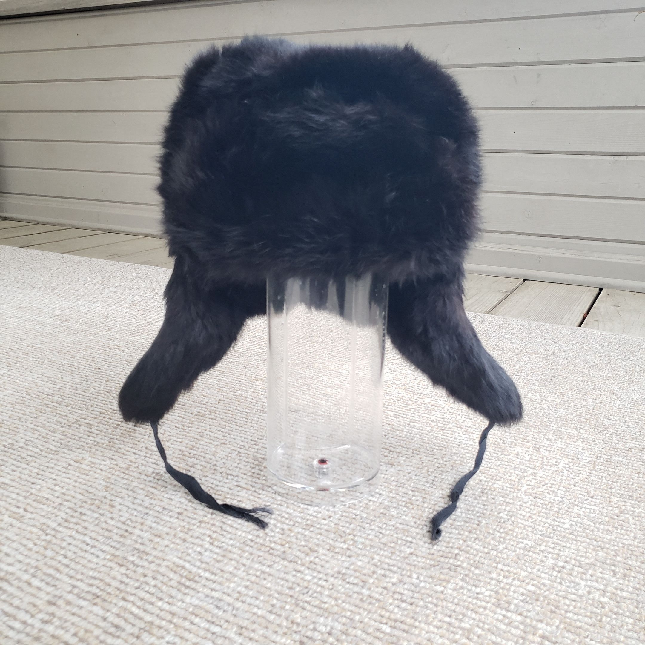 Other Genuine Mink Fur Hat - Ushanka Rot Front Size ONE SIZE - 1 Thumbnail