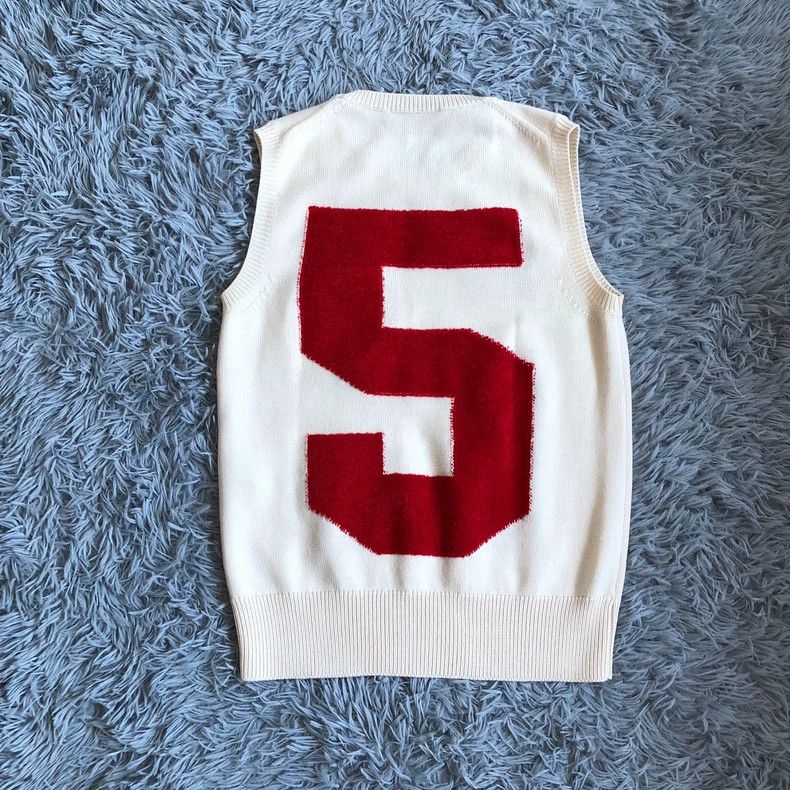 Gucci Fleece number vest 2501-Nextarrow