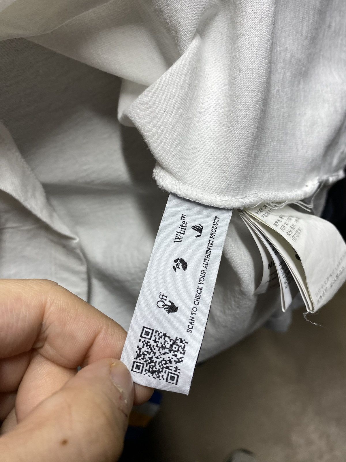 Off-White × Virgil Abloh Off-White Virgil Abloh Arrows White Tee Shirt Medium Size US M / EU 48-50 / 2 - 10 Thumbnail